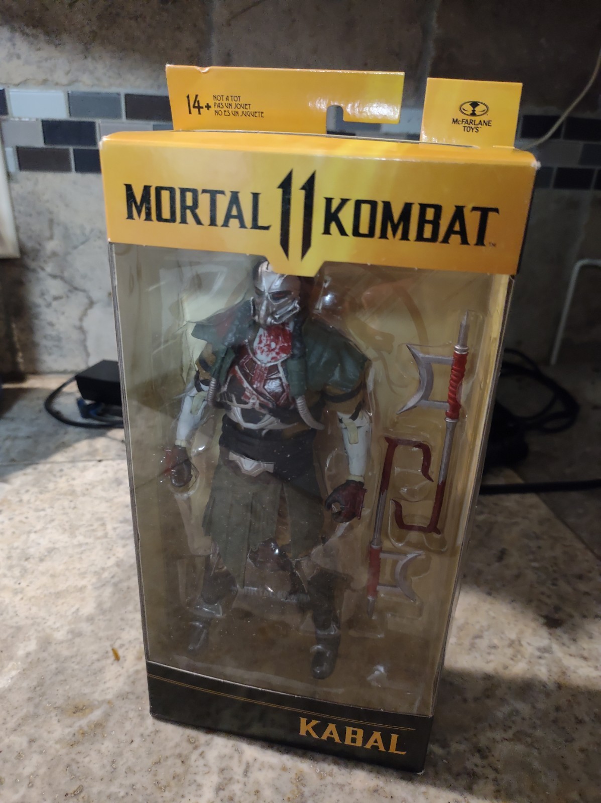 McFarlane Toys Mortal Kombat 11 Kabal Action Figure Boxed, Ages 14+
