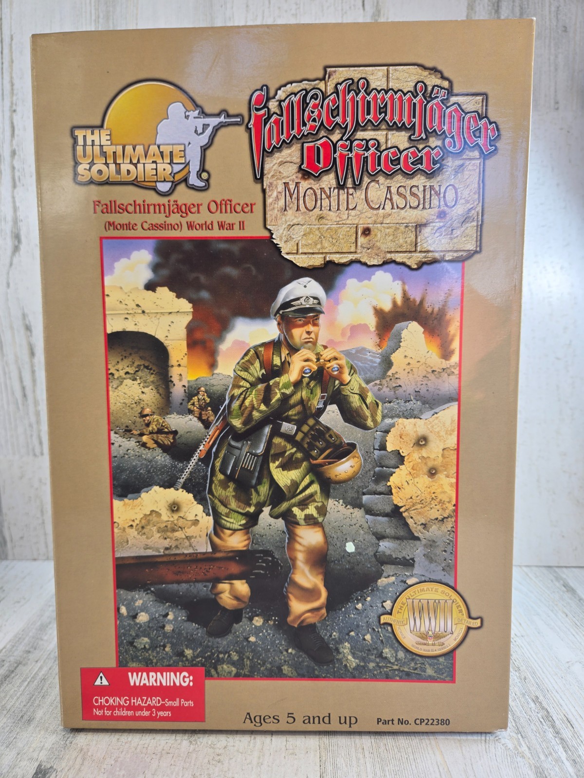 Ultimate Soldier 21st Century Fallschirmjager Officer (Monte Cassino) WWII 12&Prime;