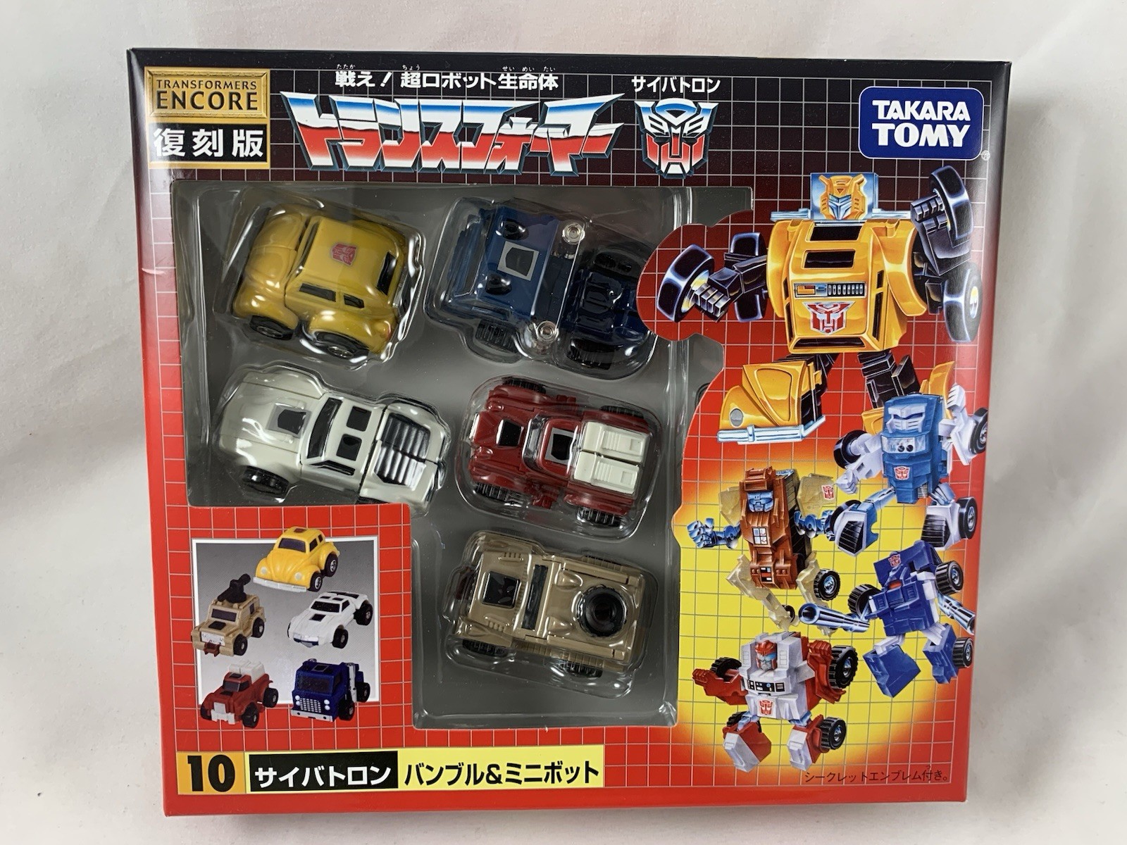 Takara Tomy Transformers G1 Encore Reissue #10 Autobot Mini Bots MISB!!!
