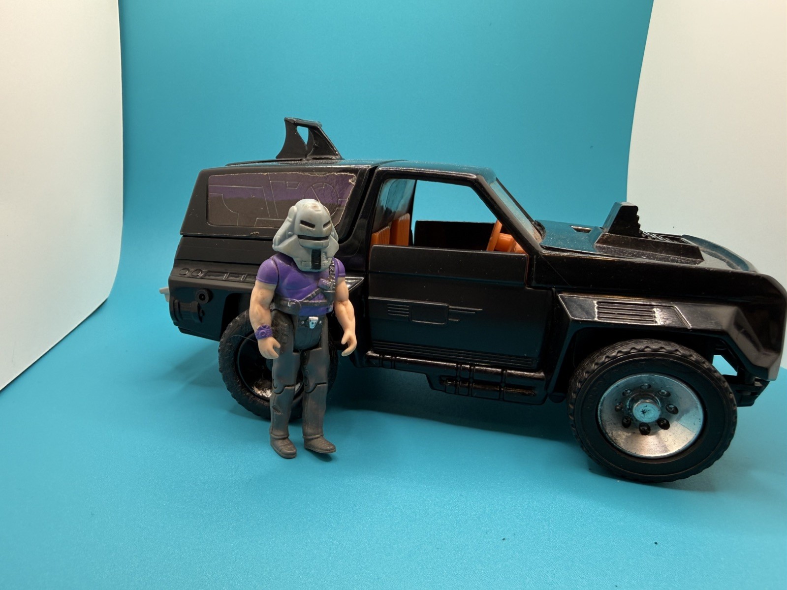 Kenner MASK Jackhammer Venom Assault Vehicle for parts W/ Cliff Dagger and Mask