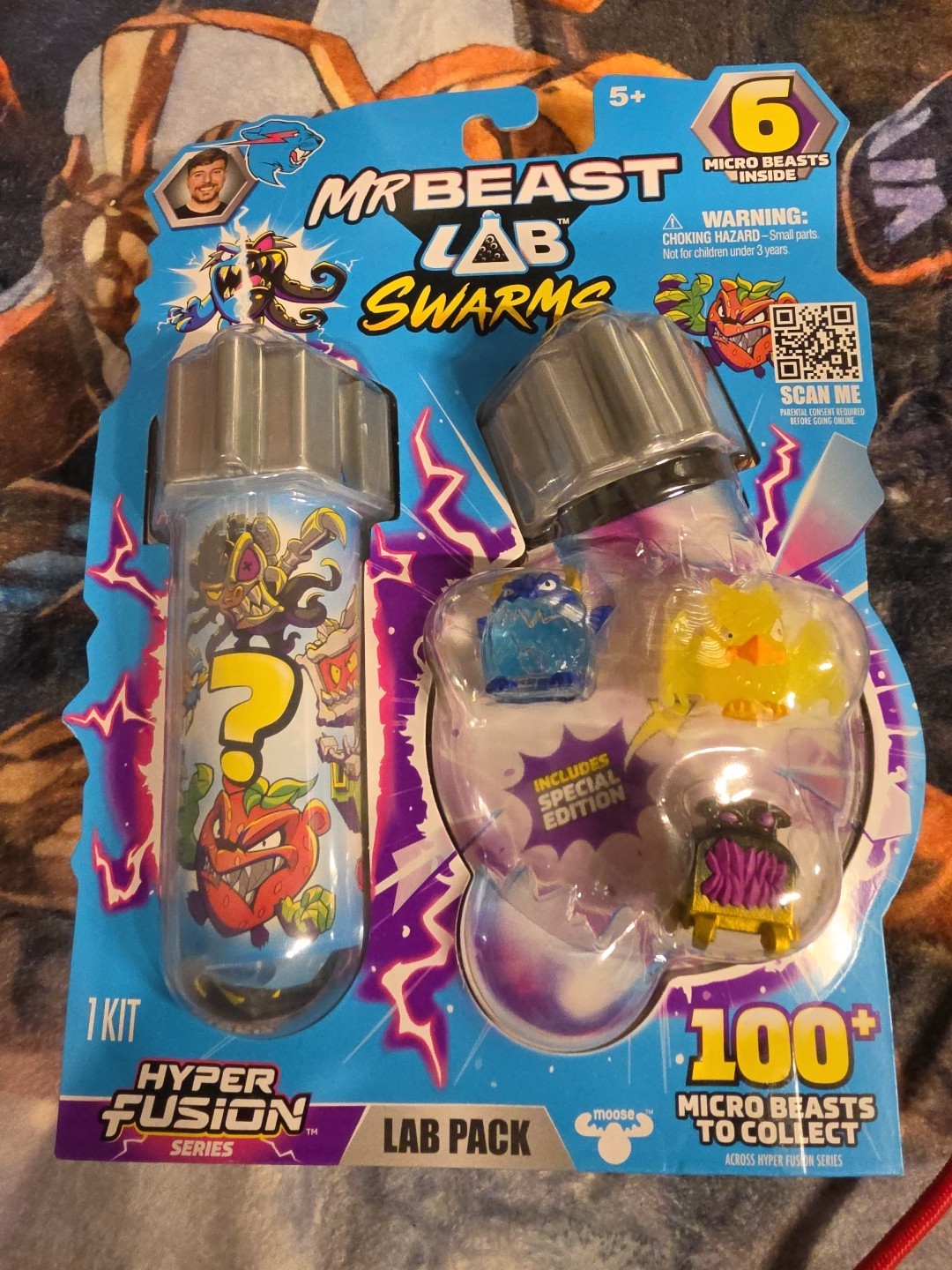 Mr Beast Lab Swarms 6 Beasts Lab Pack. Hyper Fusion Series #2