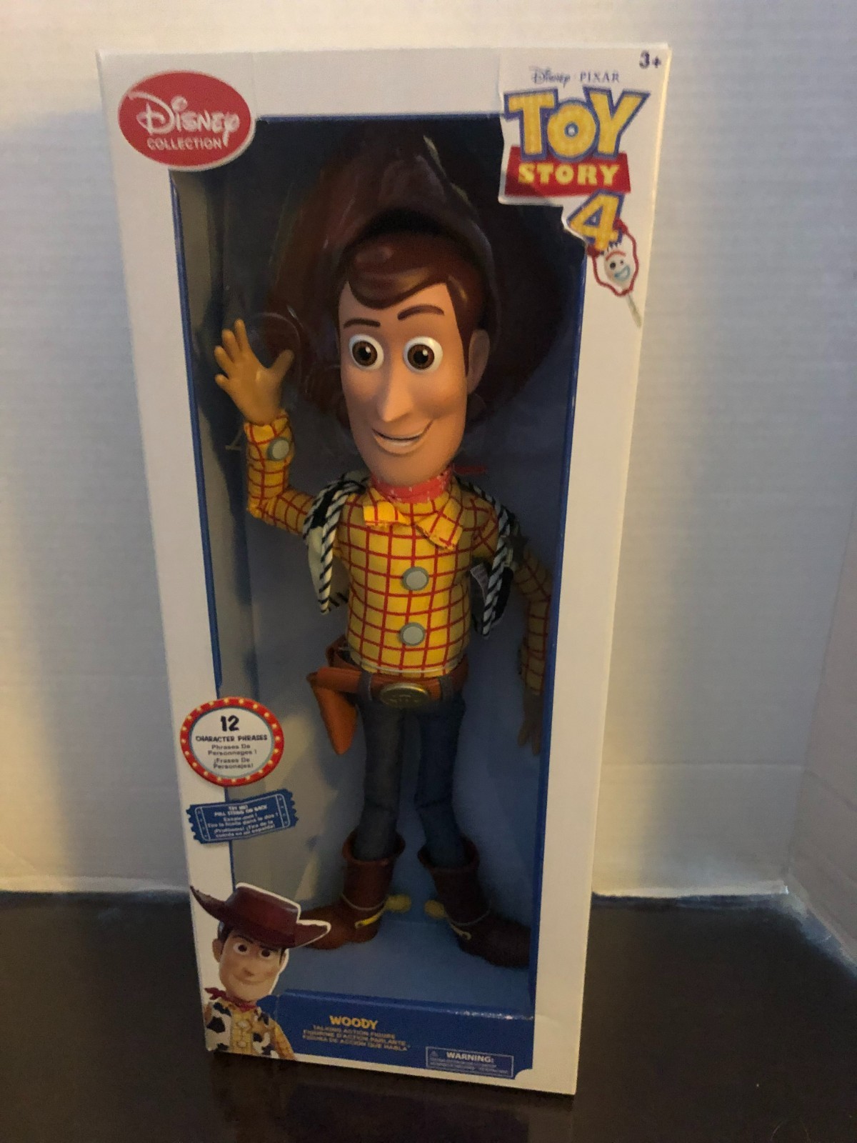 New Disney Pixar Toy Story Talking Woody 16&Prime; Action Figure