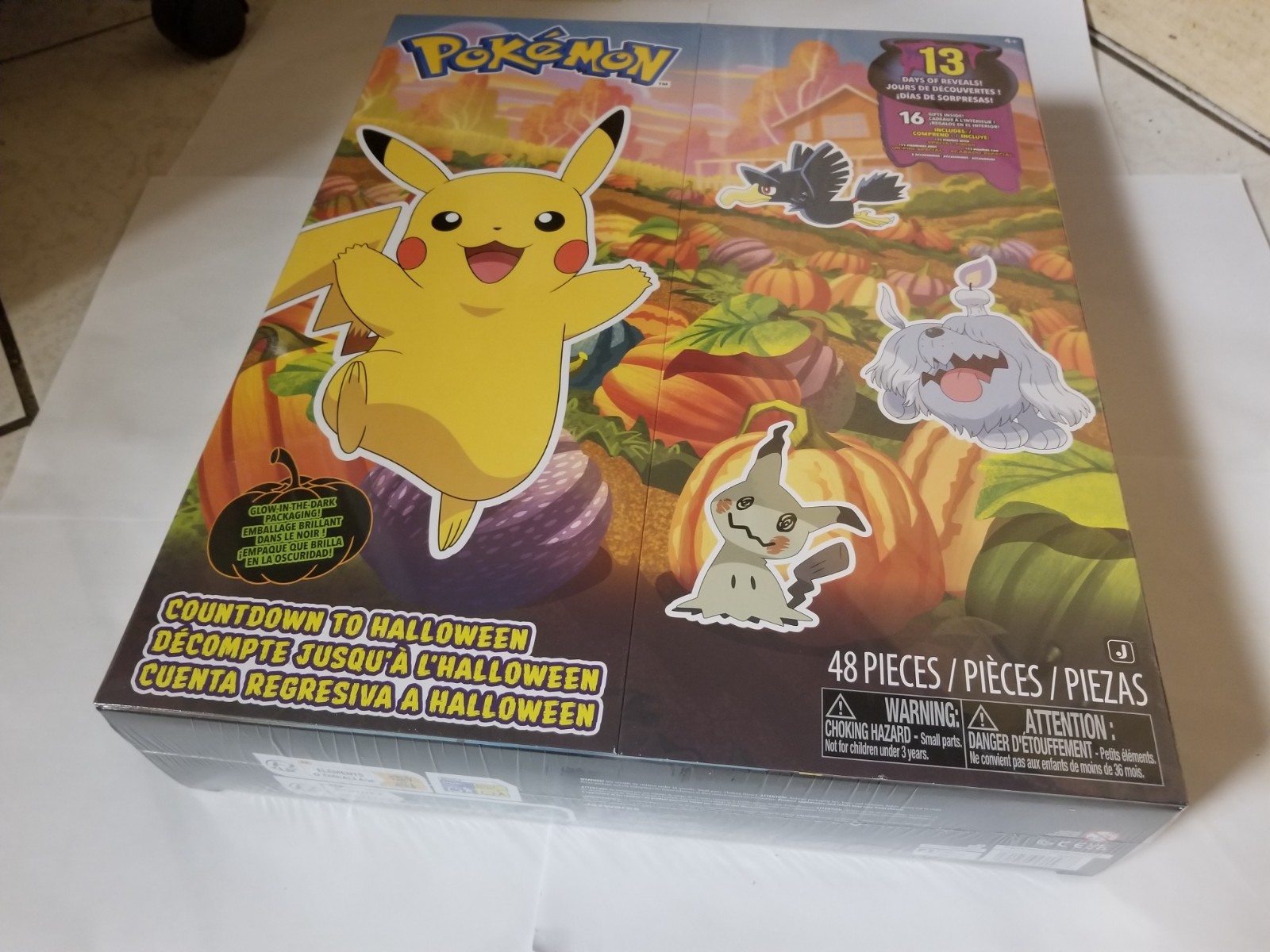 Pokemon Battle Figure Multipack (2025 Countdown to Halloween Calendar) new