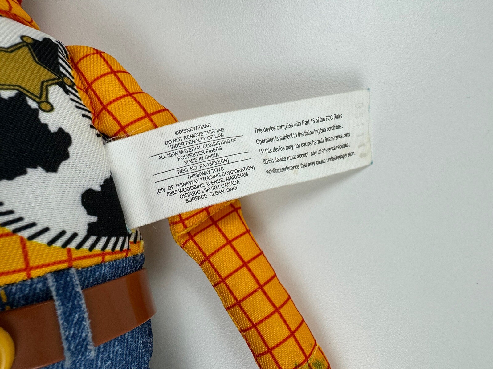 Disney Pixar Toy Story 15&Prime; Woody Push Belly, Bullseye, Slinky & Forky *Read