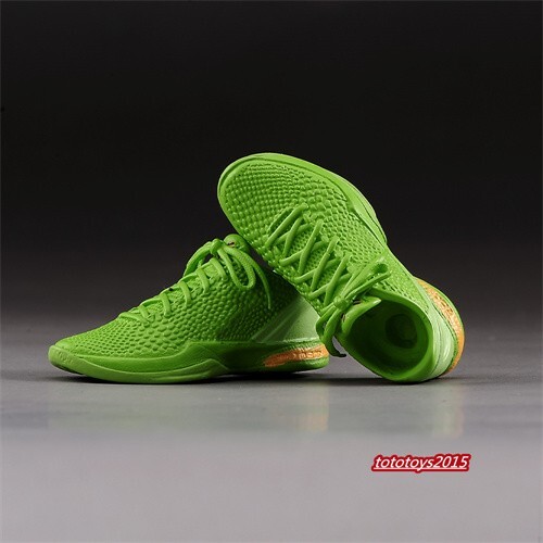 1/6 Green Solid Casual Sports Shoes Model For 12&Prime; Male Action Figure Body Toys