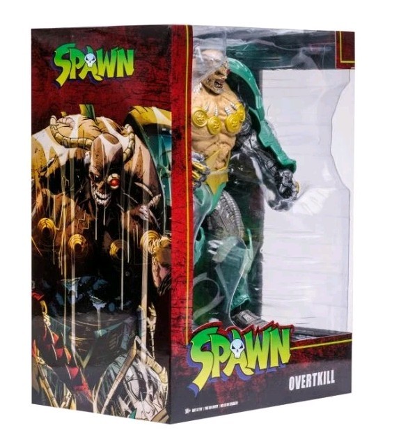 SPAWN MCFARLANE TOYS OVERTKILL MEGAFIG
