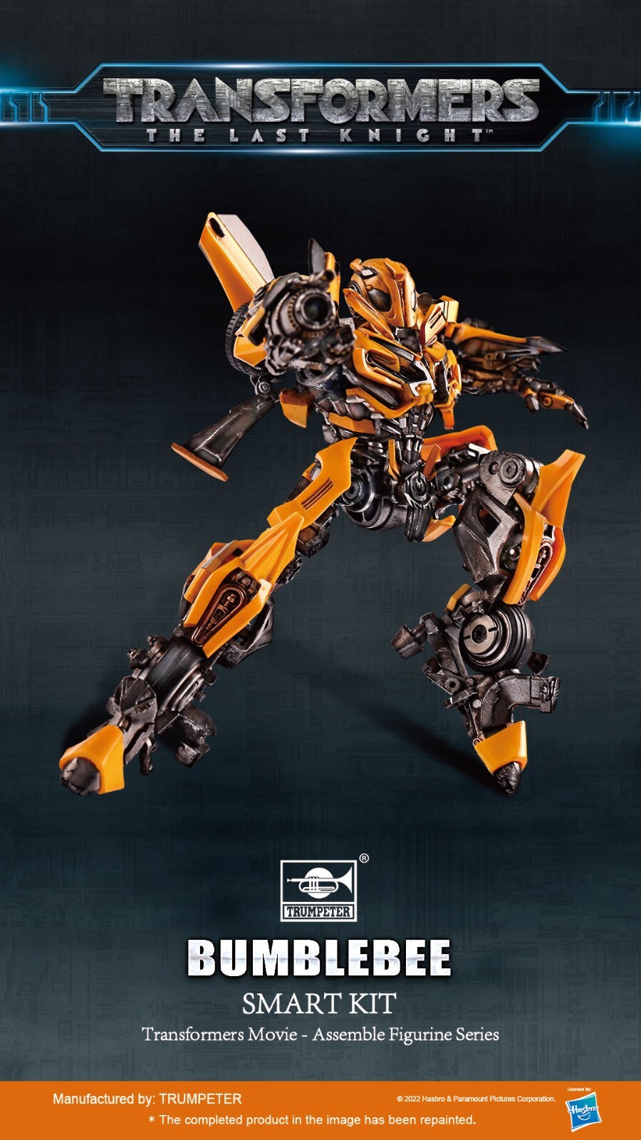 Transformers Bumblebee Camaro Figure Model Kit Pre Painted