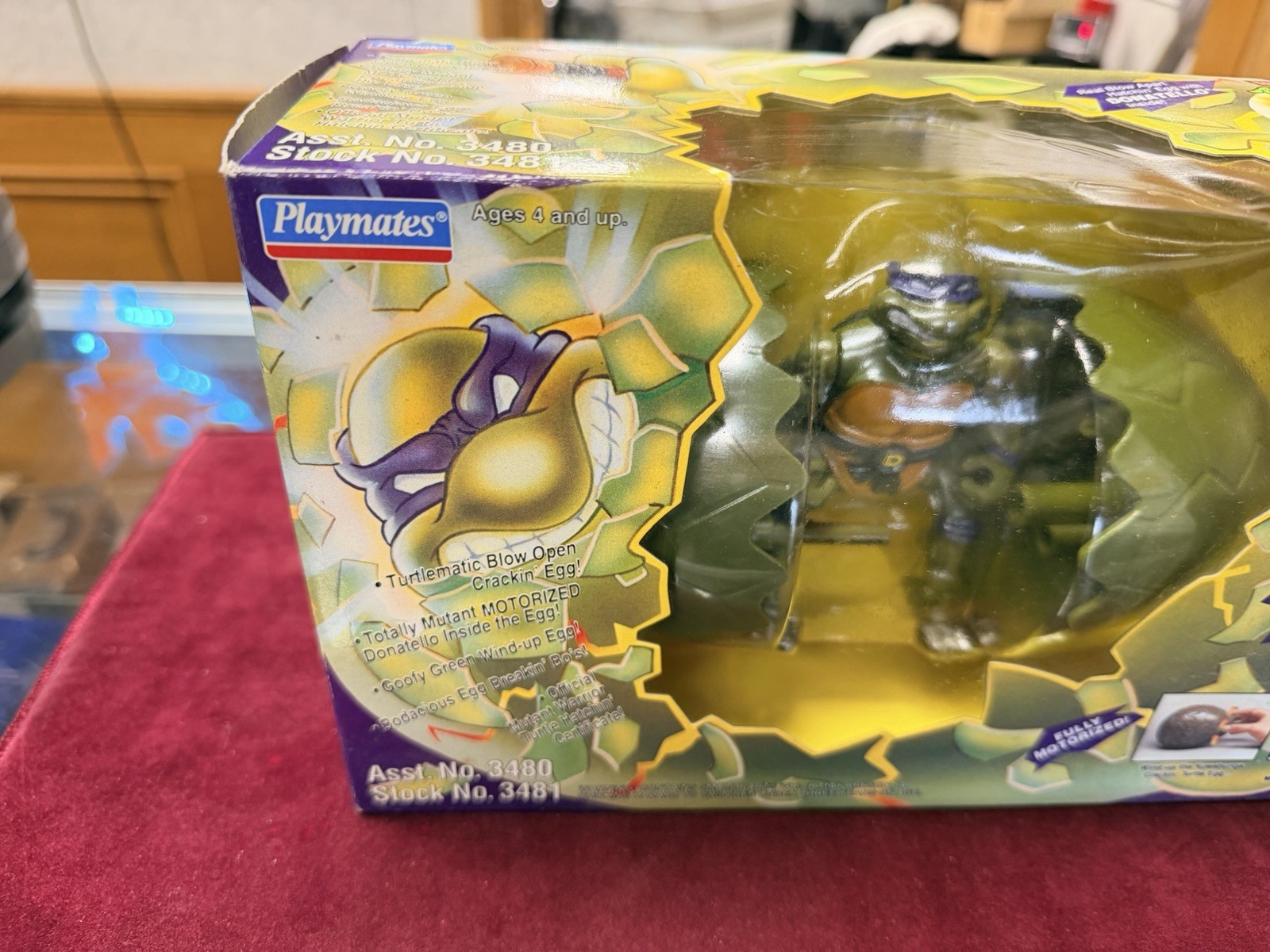 Ninja Turtles KOWABUNGA CRACKIN&rsquo; EGG – Donatello – 1994 TMNT New / Sealed