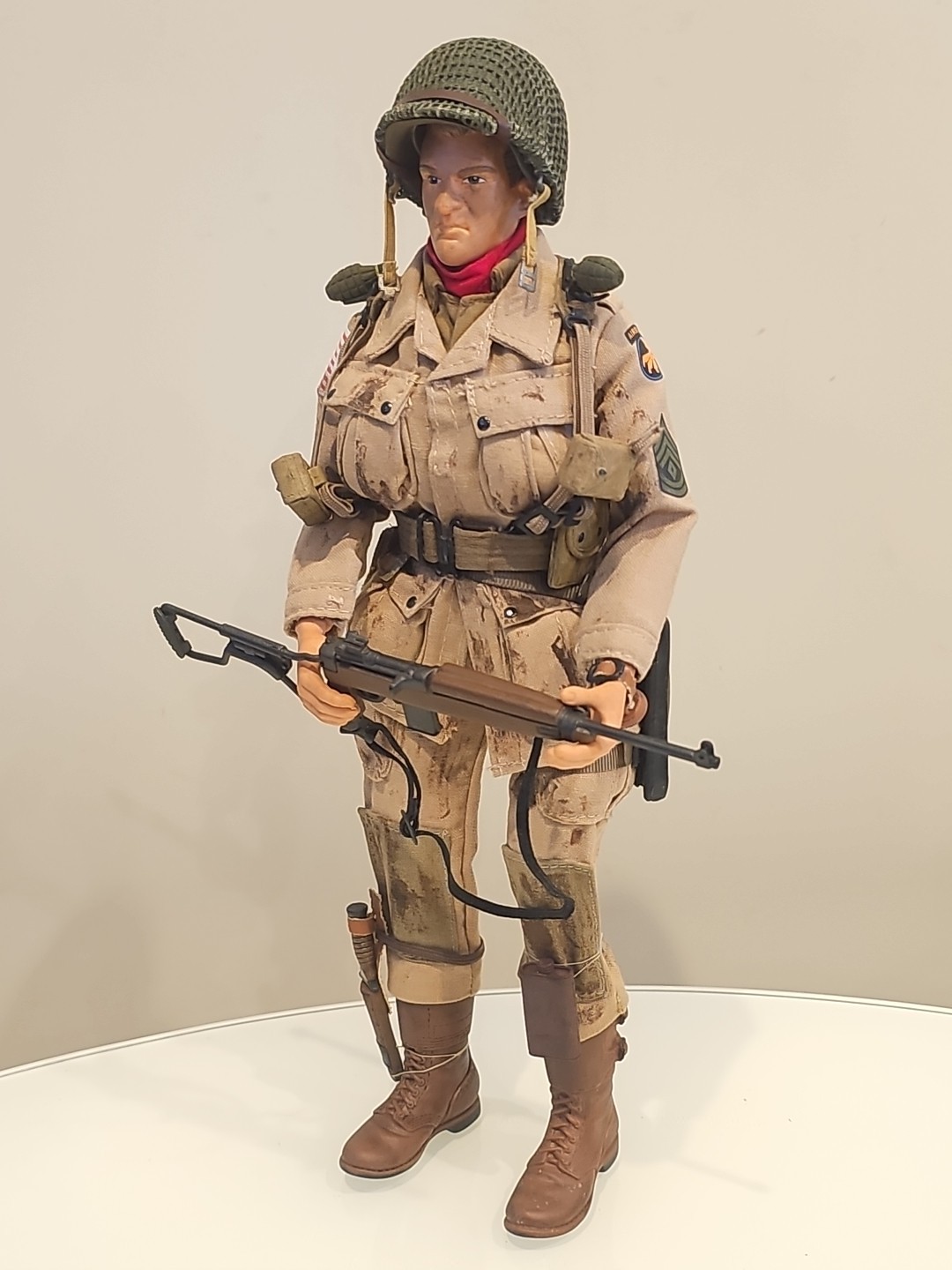 Action Figure WWII Soldier 17th Airborne Division Customized