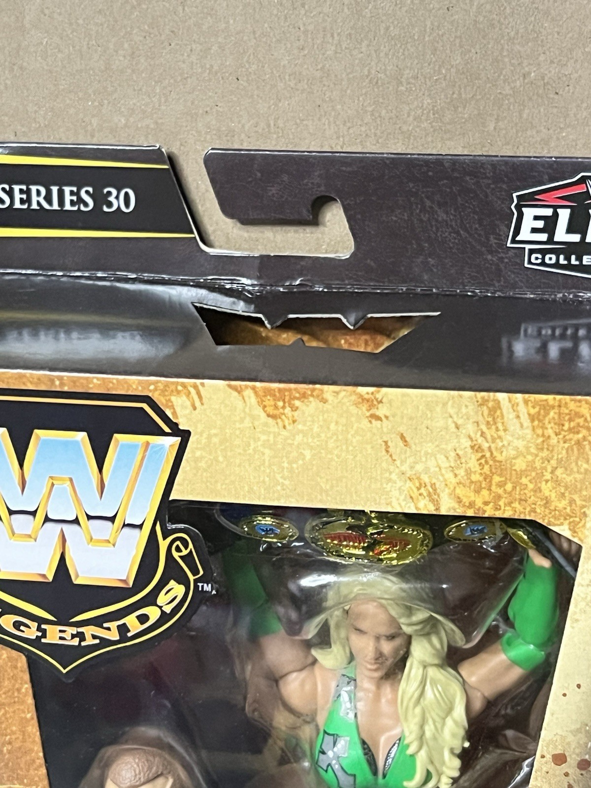 WWE Elite Collection Legends Complete Set Of 4, (Series 30) w/ Bob Backlund BAF