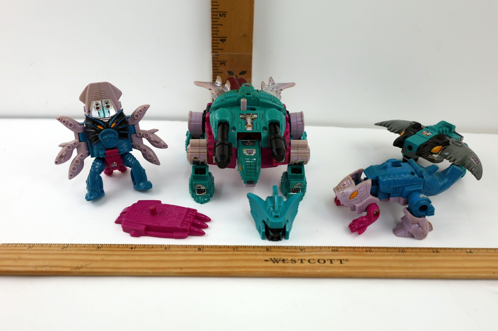 1988 G1 Transformers Piranacon Seacon Figures INCOMPLETE