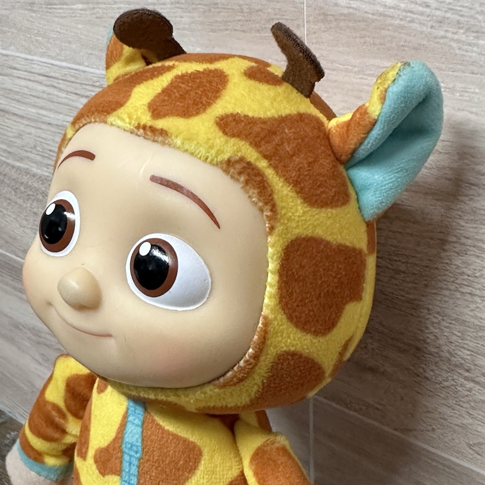 COCOMELON JJ Baby Doll 8” Plush Lion Monkey Giraffe Lot 3 Jazwares GPC