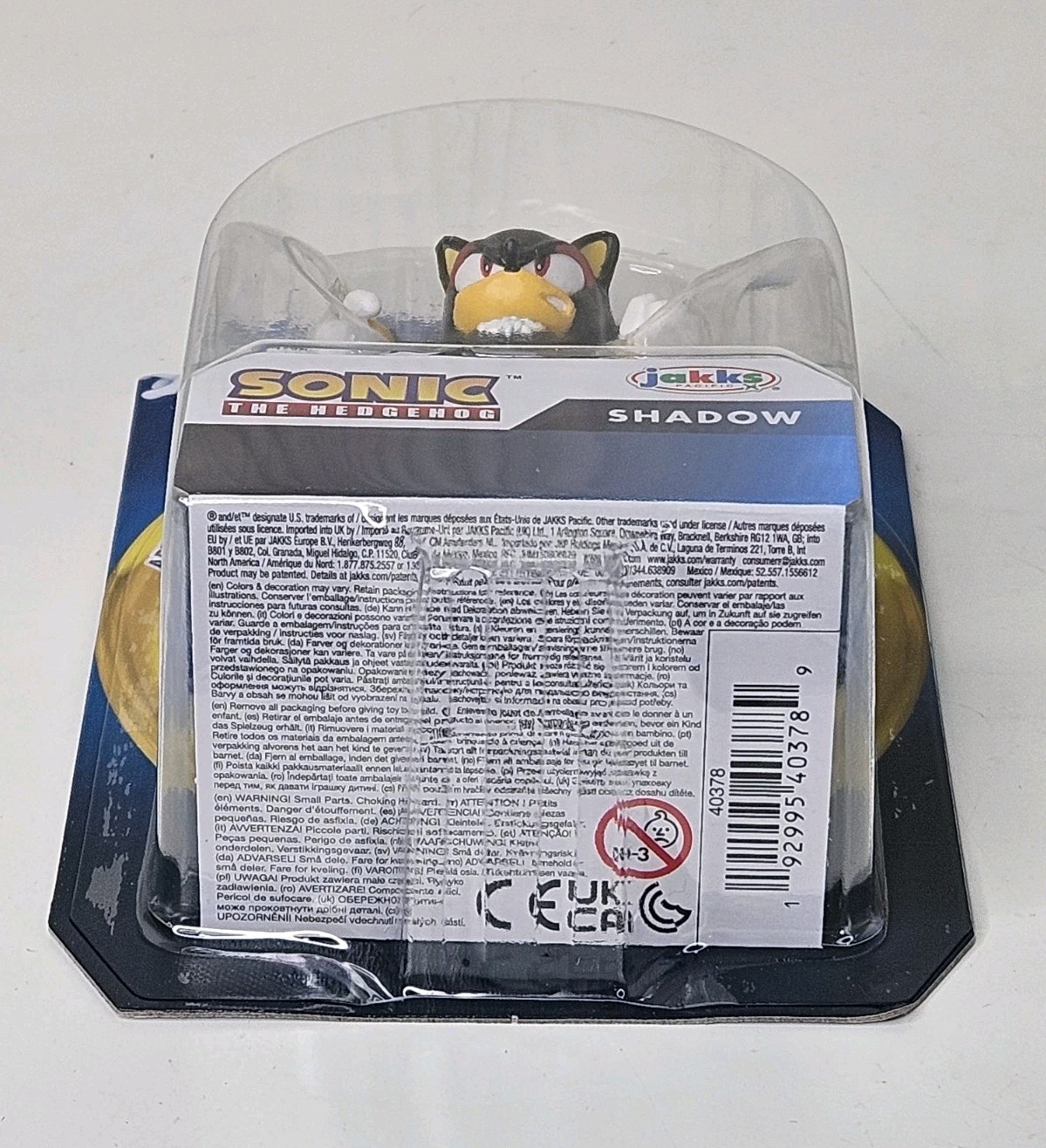 Sonic The Hedgehog Shadow 2.5&Prime; Action Figure 2024 Jakks Pacific Toy Retail