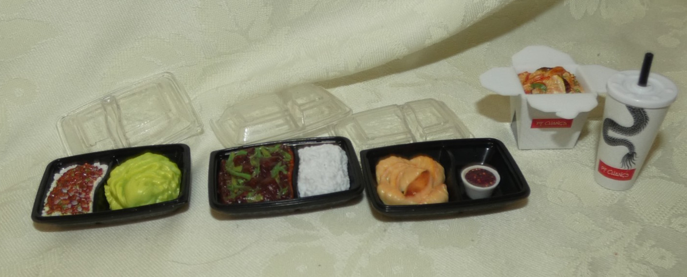 Zuru Foodie Lot Mini Brands Lot of 5 P.F. Chang&rsquo;s Drinks Food Meal