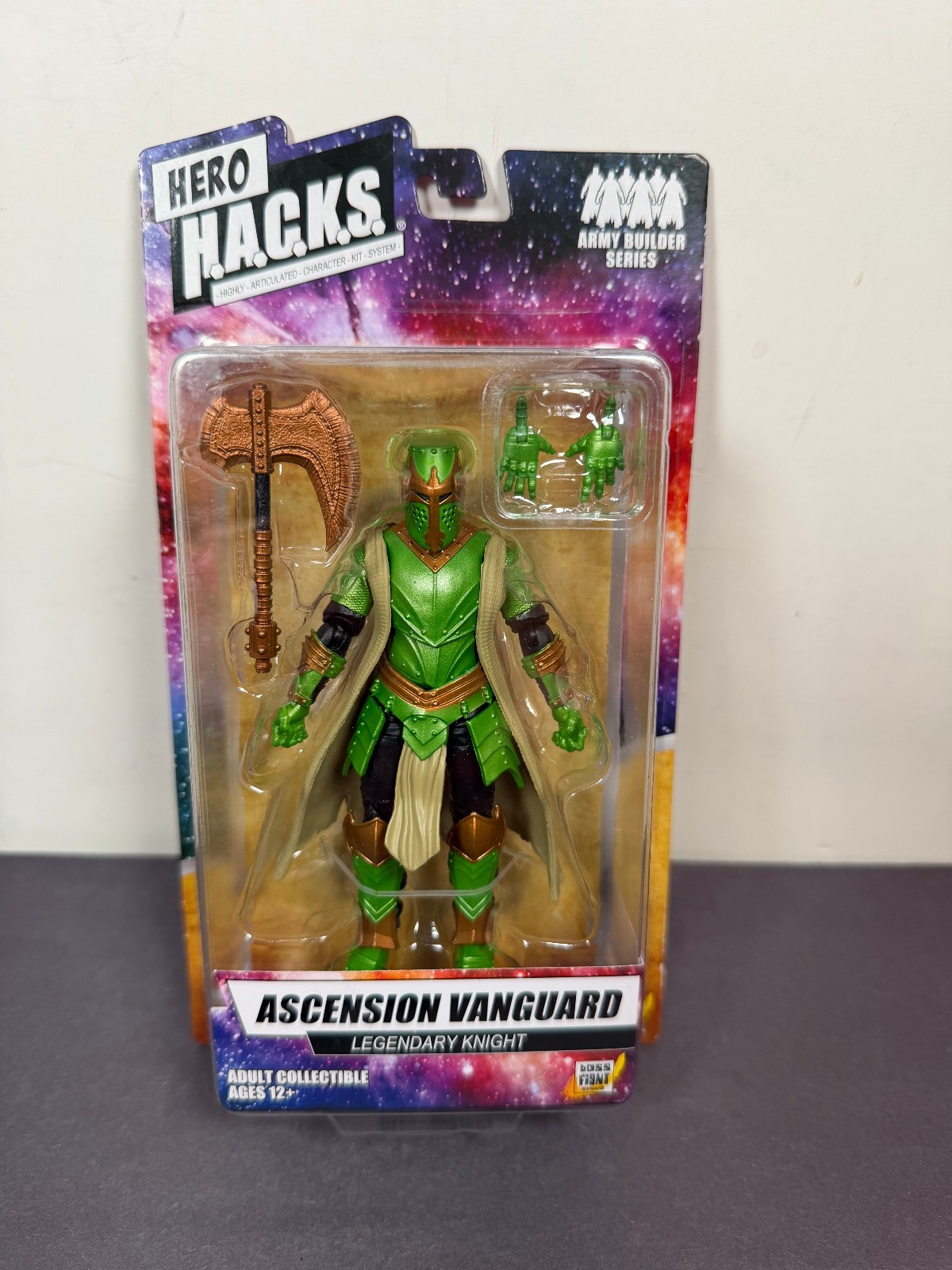 Boss Fight Studio Vitruvian Hacks ASCENSION VANGUARD Legend Knight 3.75&Prime; Figure