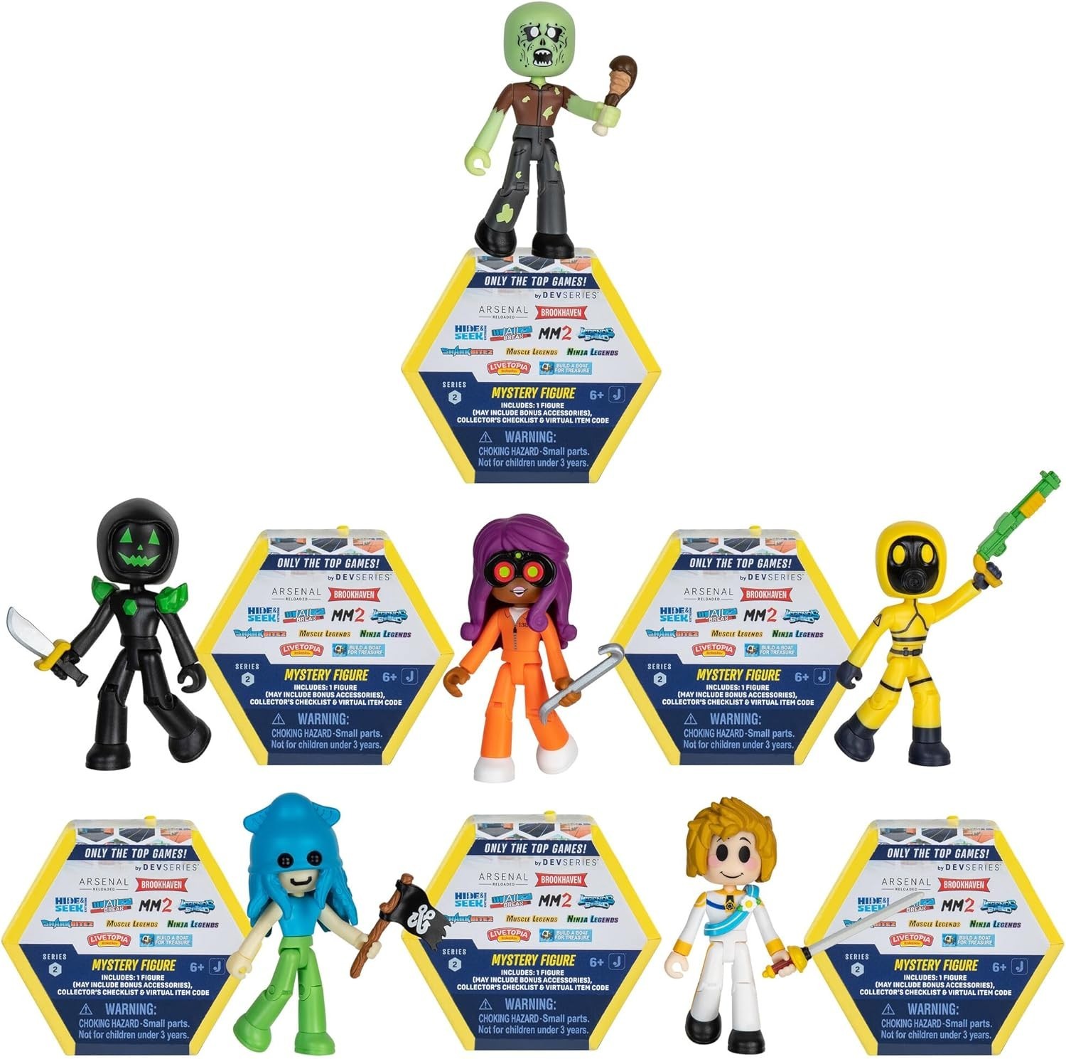 Unique Mystery Figures 2.75-inch Action Figurines – Unlock Your Adventure Today!