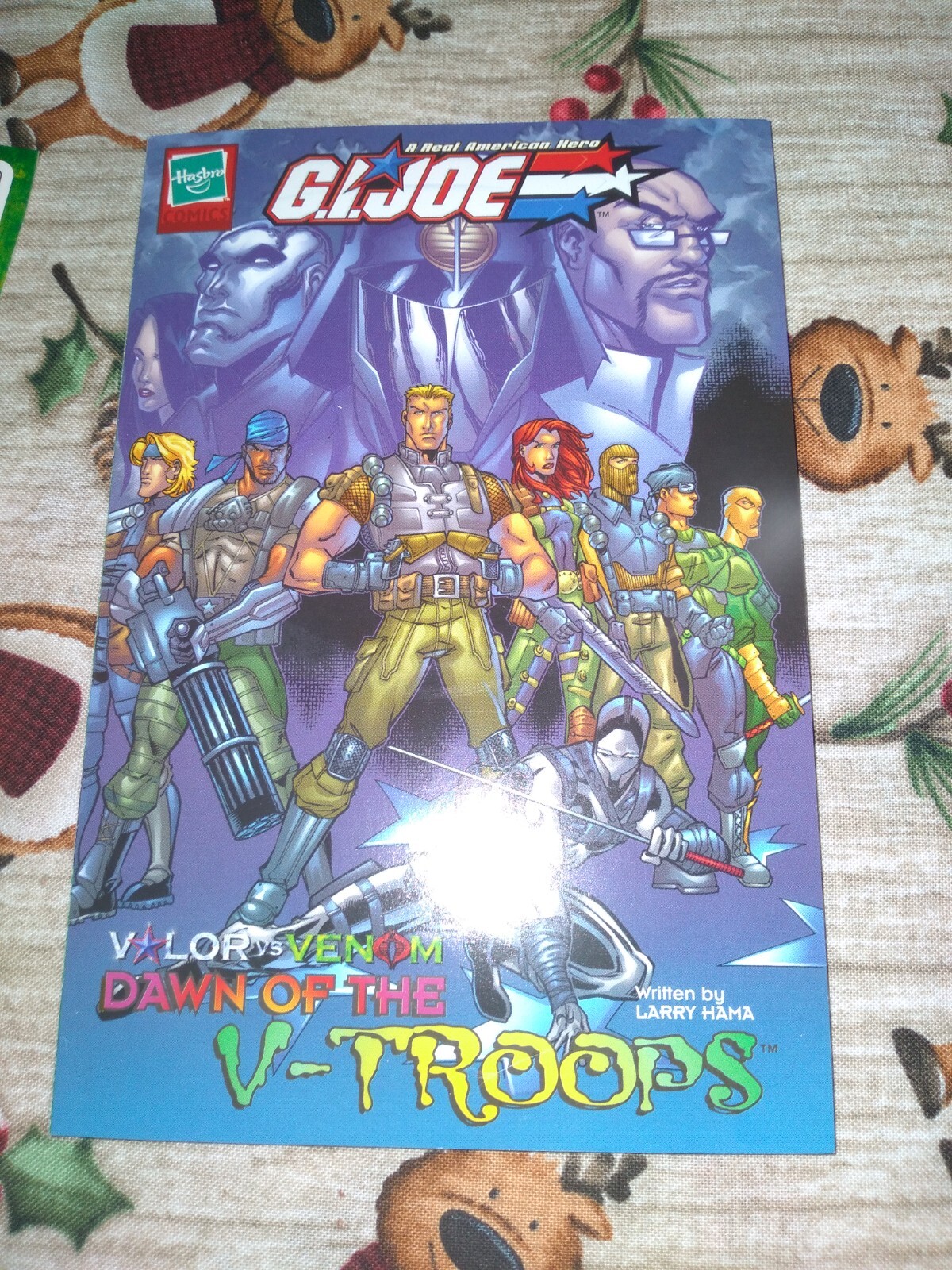 GI Joe Mini Comic Dawn of the V-Troops ( Larry Hama Valor vs Venom)
