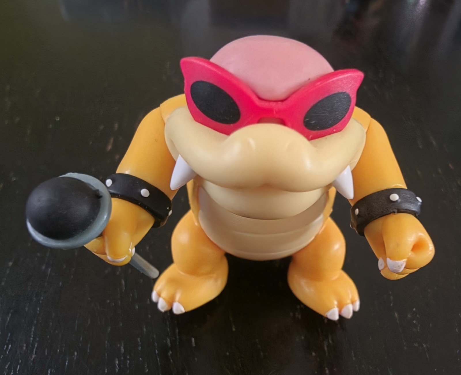 Jakks Pacific 2.5&Prime; Roy Koopa Figure 2021 RARE VHTF Koopalings COMPLETE W/ WAND