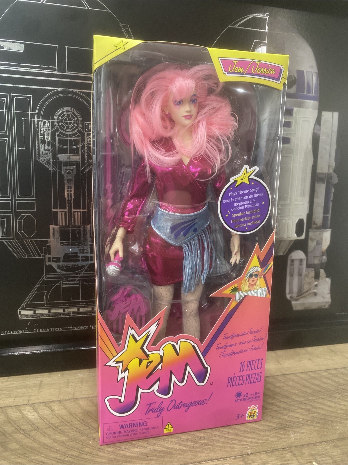 The Loyal Subjects JEM / JERRICA NISB Doll JEM And The HOLOGRAMS 2025 12in.