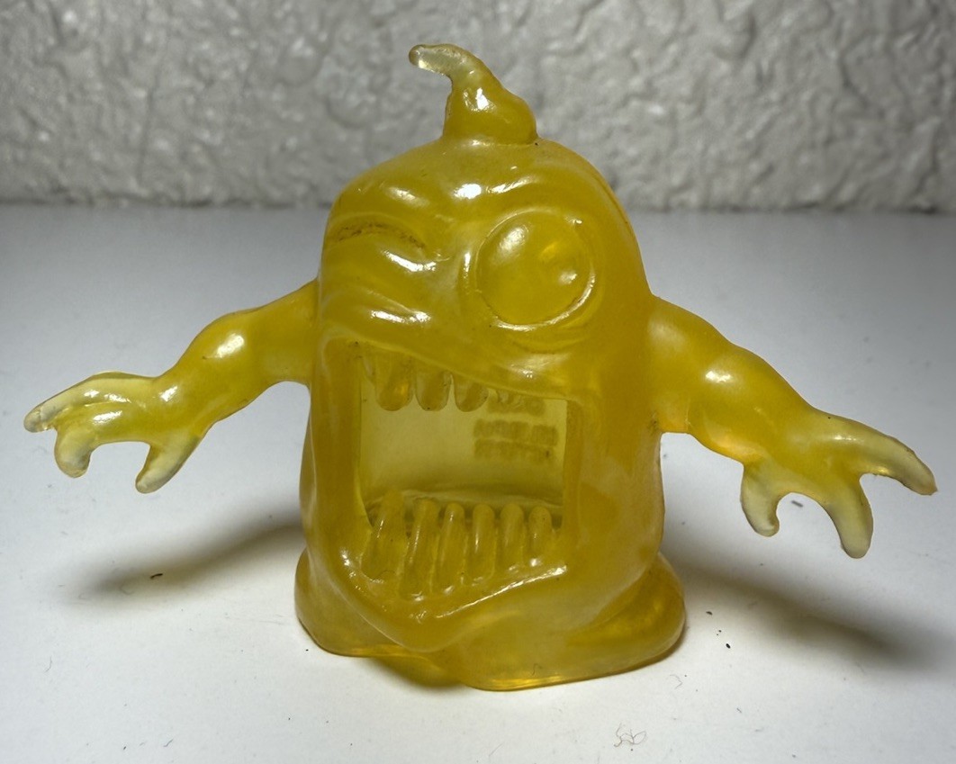 Vintage Yellow GULPER ghost 1987 Kenner The Real Ghostbusters original Egon