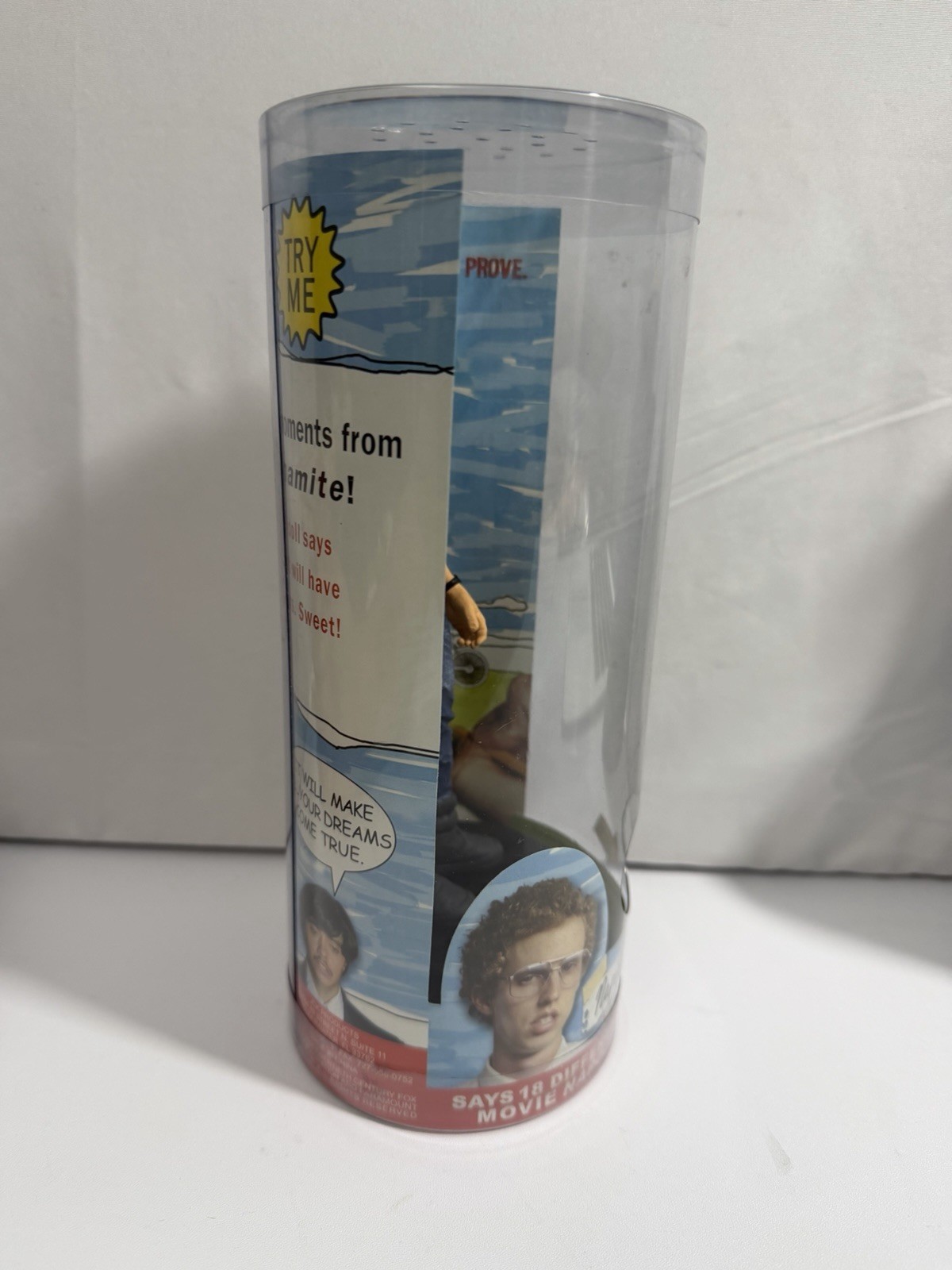 Napoleon Dynamite Vote For Pedro 8&Prime; Talking Doll Figure 2005 Needs Batteries New