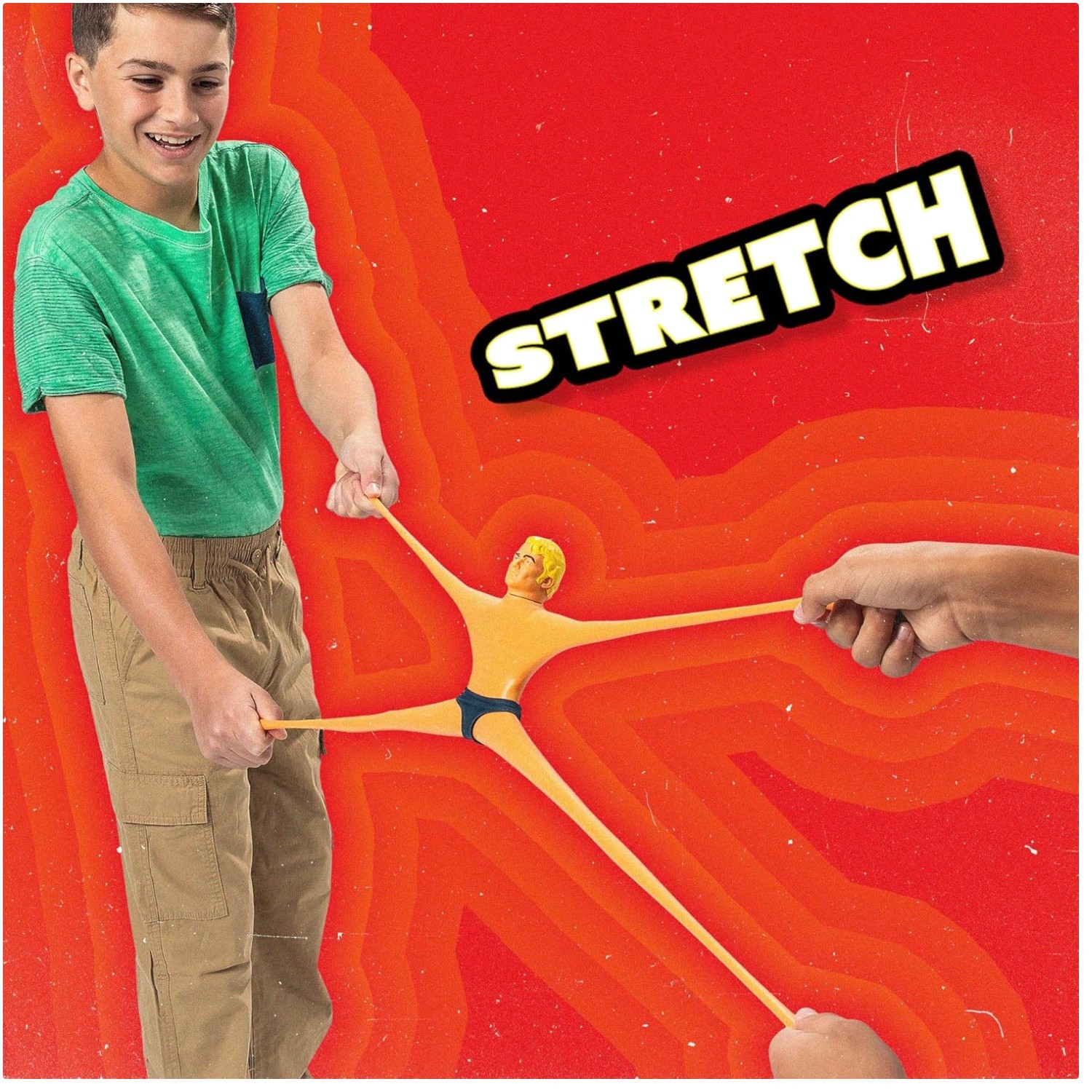 Stretch Armstrong Icon – Bendable Fun – 70s Retro Style