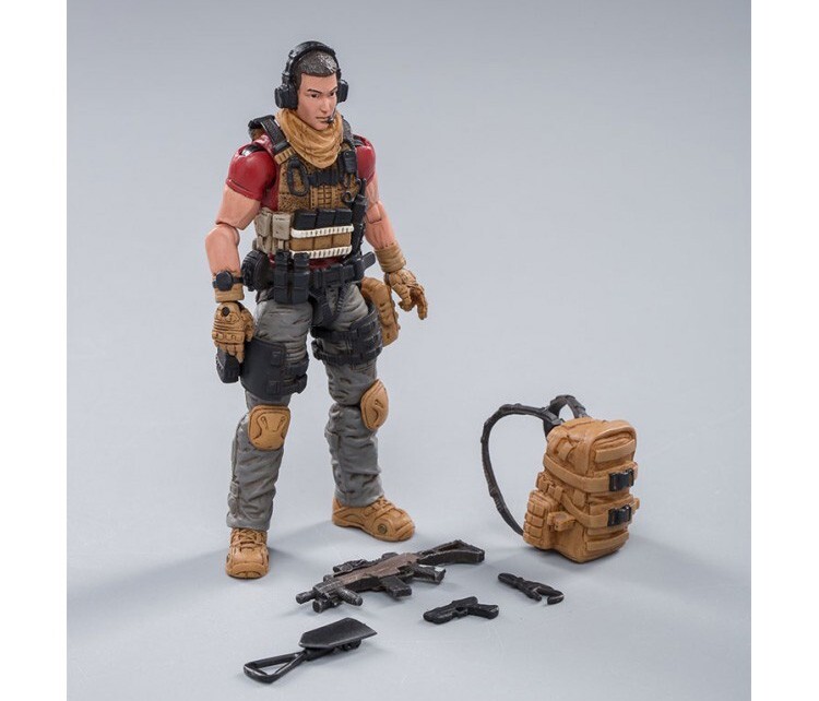 Armed Forces PLA Field Forces Team FIGURE A 1:18 4&Prime; JoyToy military army soldier