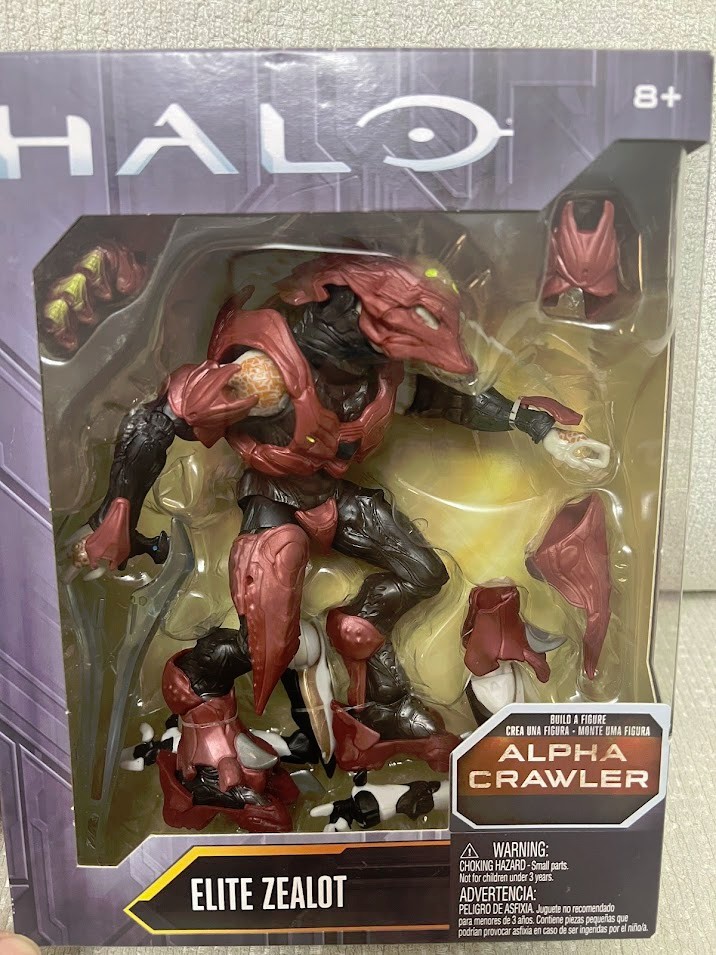 HALO Alpha Crawler Series ELITE ZEALOT 6” Action Figure Mattel DNV06 NIB