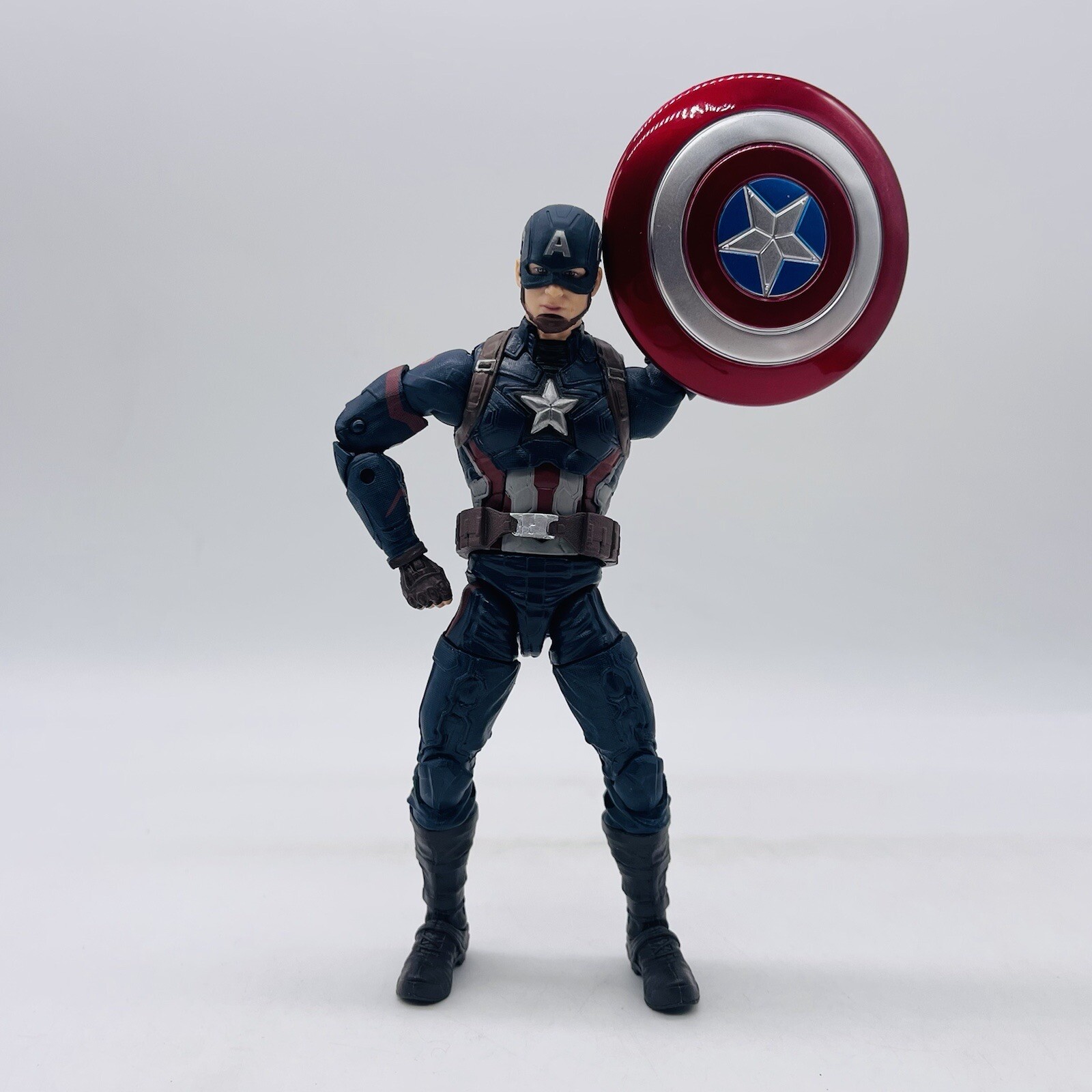 Captain America From Marvel Legends Studios 10 Year Civil War 2 Pk 6&Prime; Loose MCU
