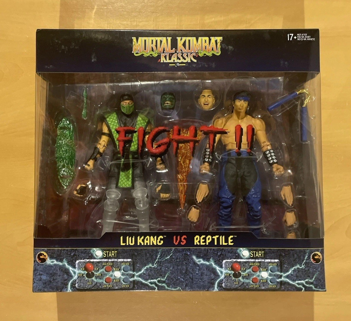Mortal Kombat Klassic Liu Kang vs Reptile Deluxe 2-Pack McFarlane Toys 2025 NEW