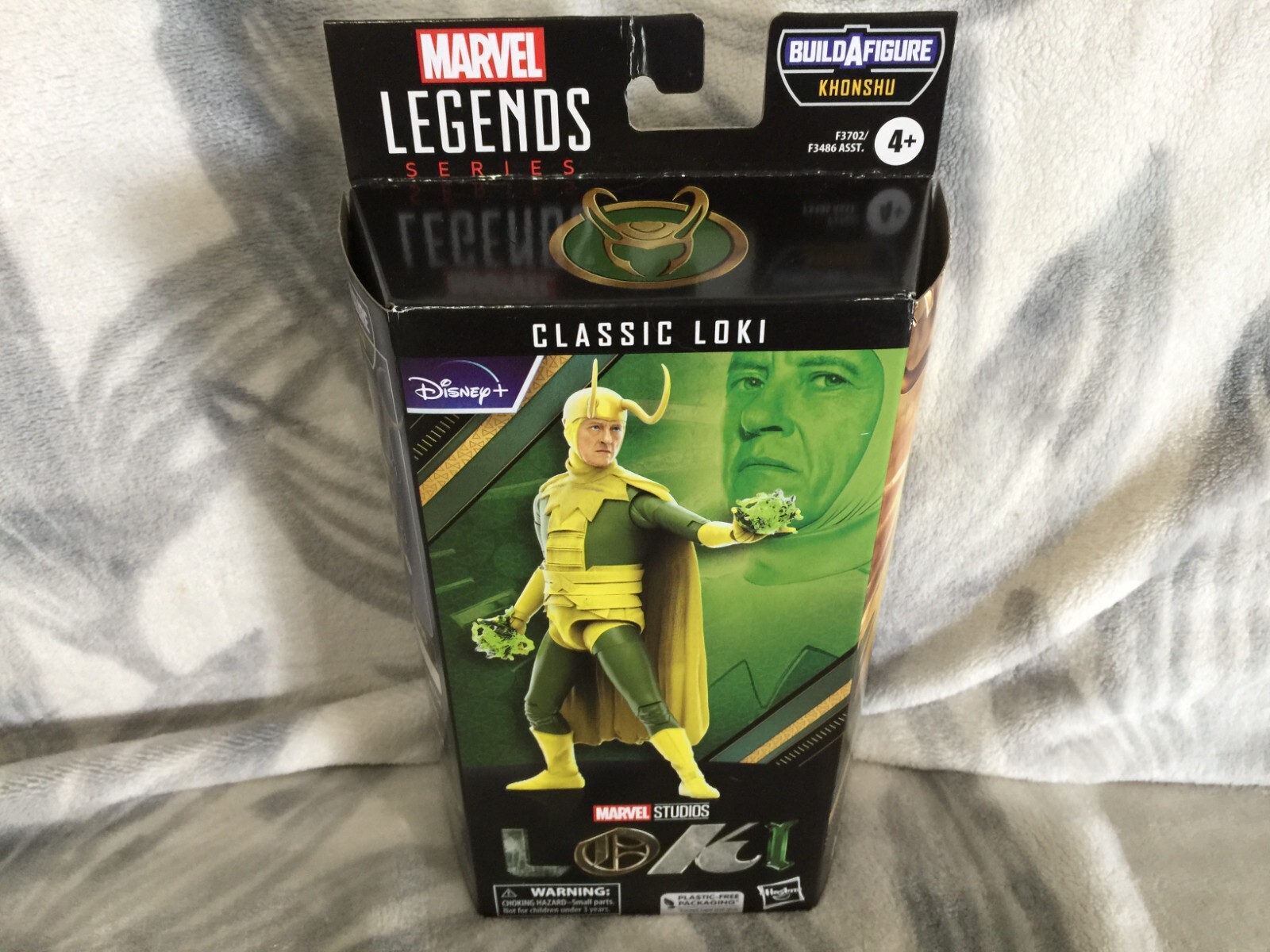 2022 Marvel Legends Disney+ What If? – Classic Loki – Khonshu BAF – In Stock New