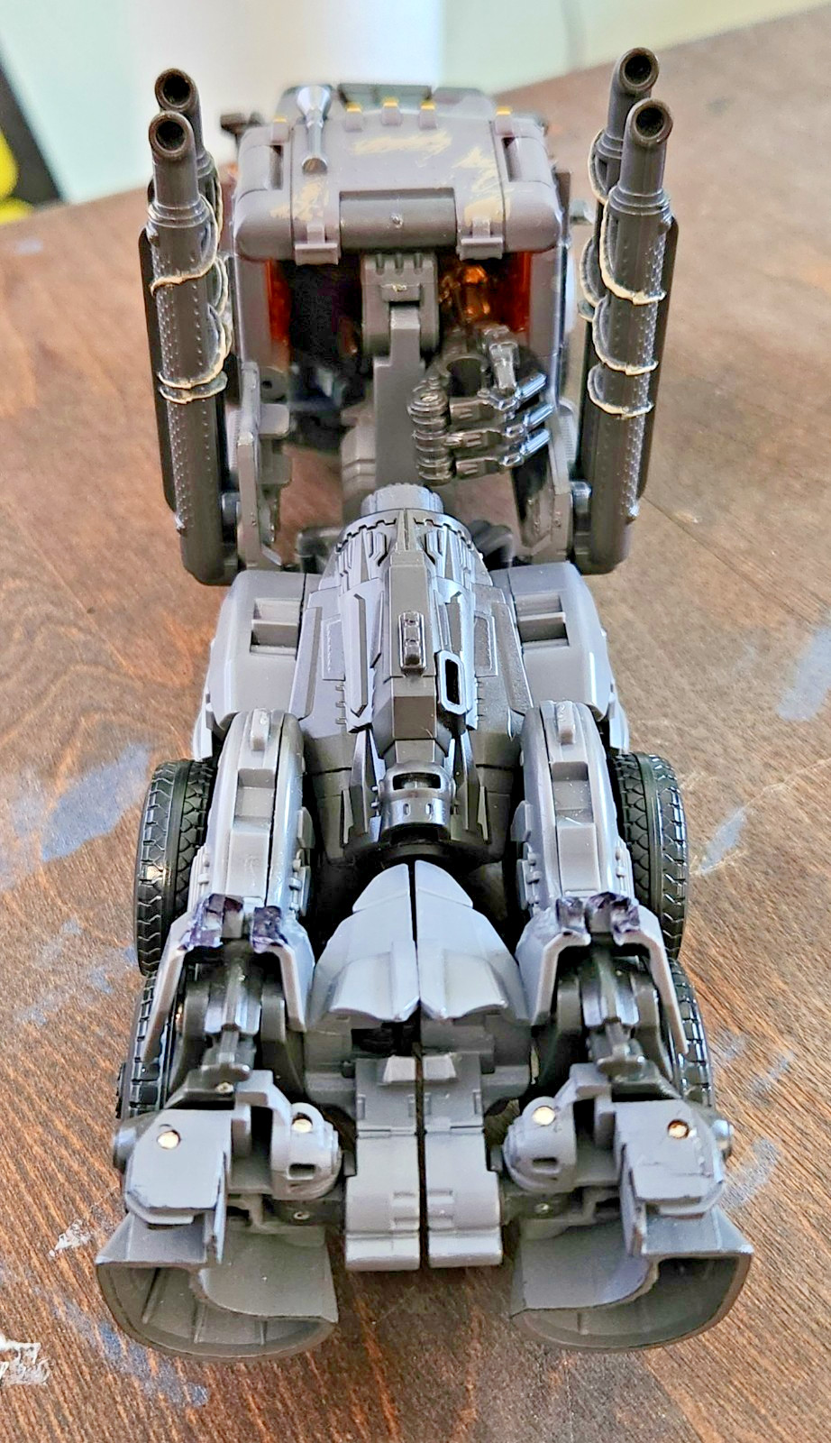 Custom Voyager Class Truck Megatron Transformers Figure