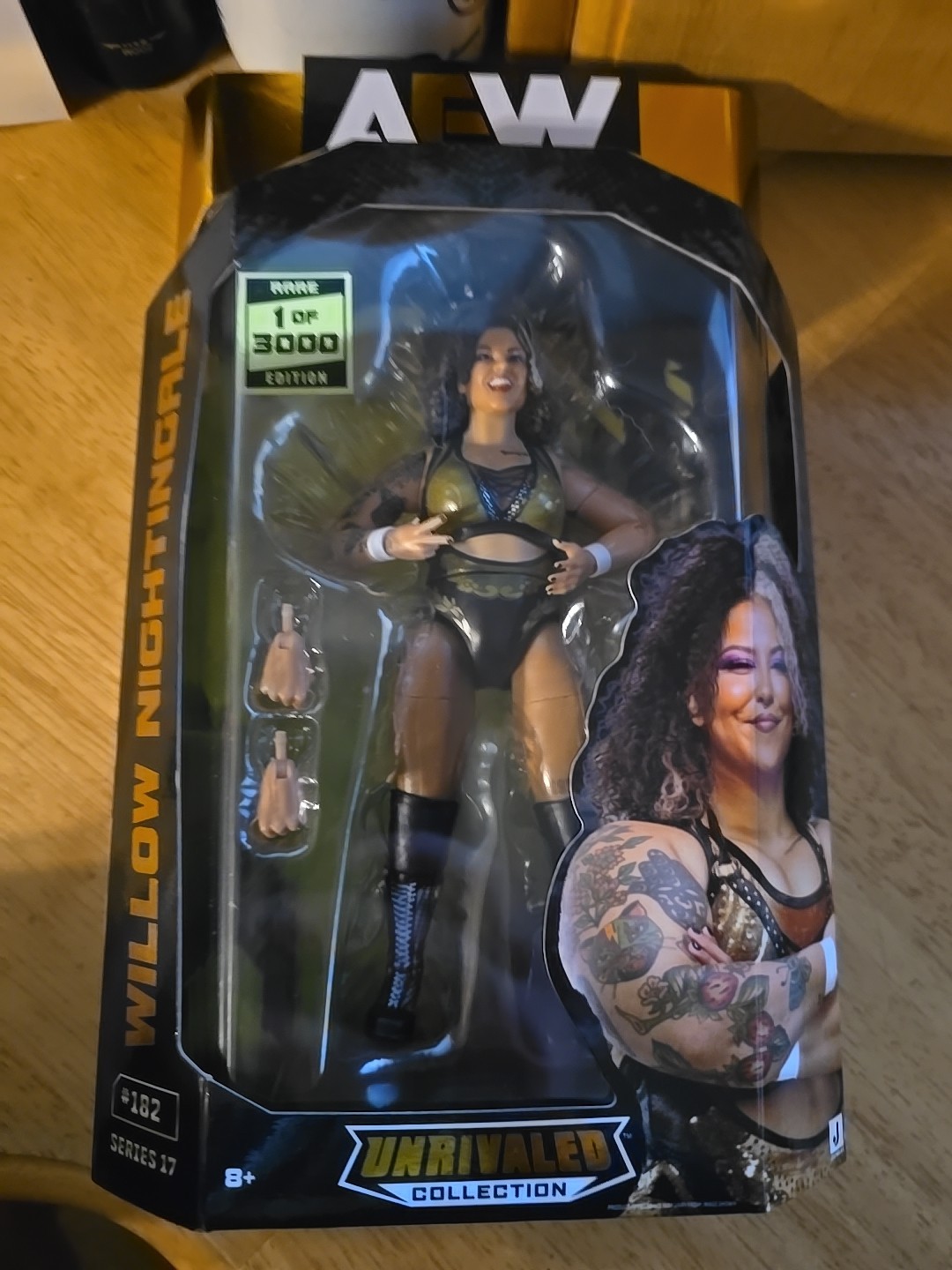 Willow Nightingale AEW Unrivaled Series 17 #182 Rare Chase 1/3000