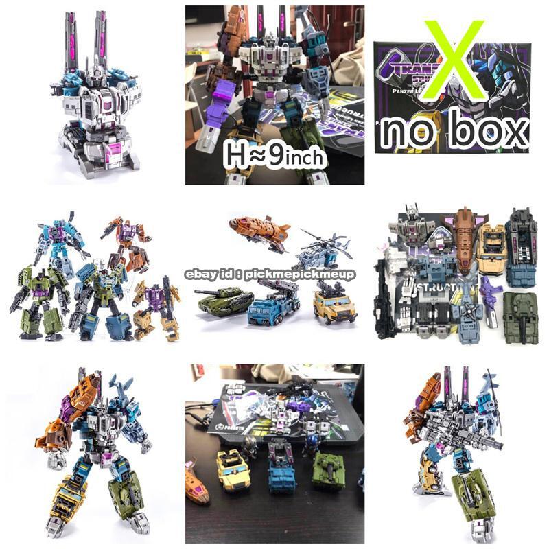 Pockets PT05 Bruticus 9in 5in1 Combination Action Figure Robot Toy Gift Collect
