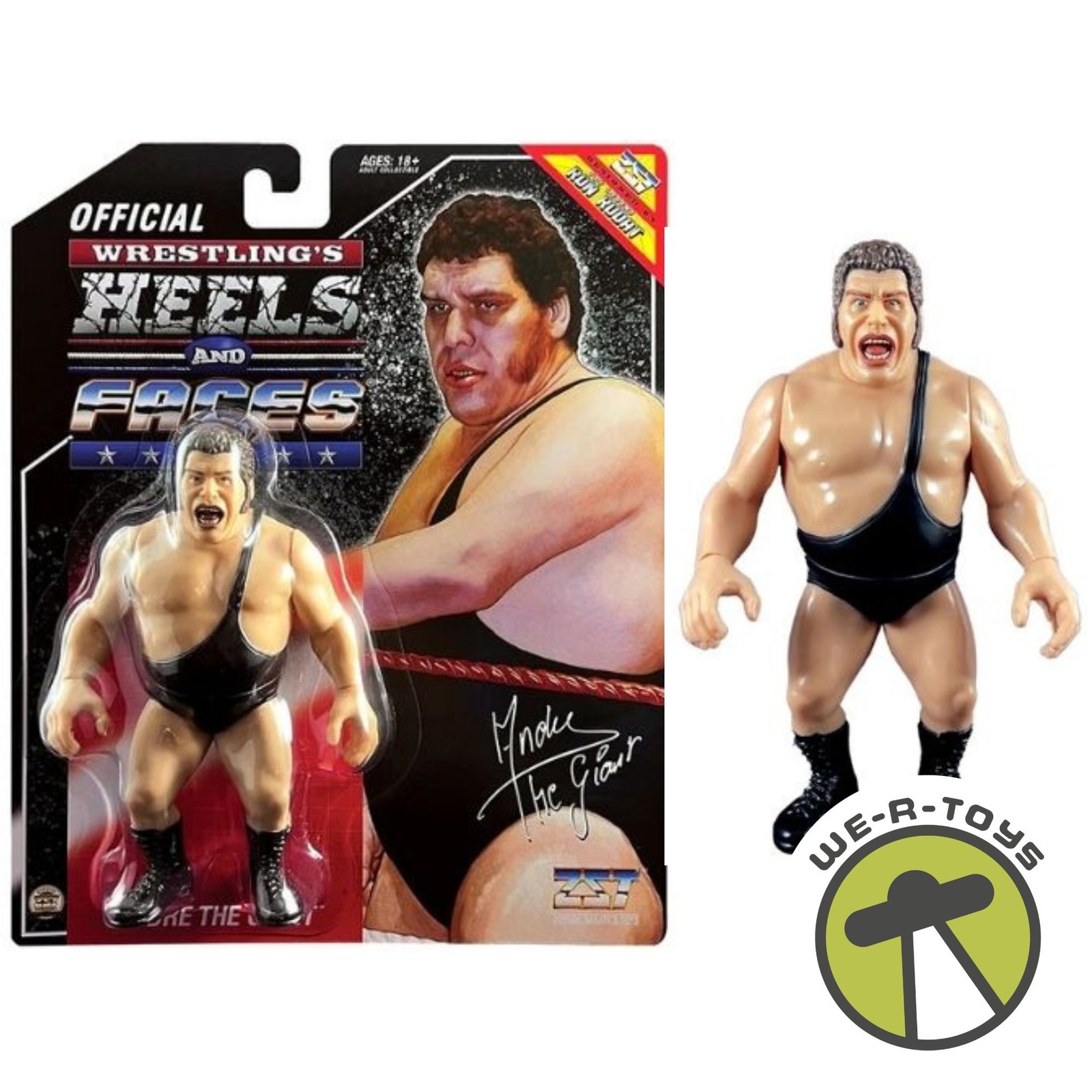 Wrestling&rsquo;s Heels and Faces Andre the Giant Black Strap Zombie Sailor&rsquo;s Toys