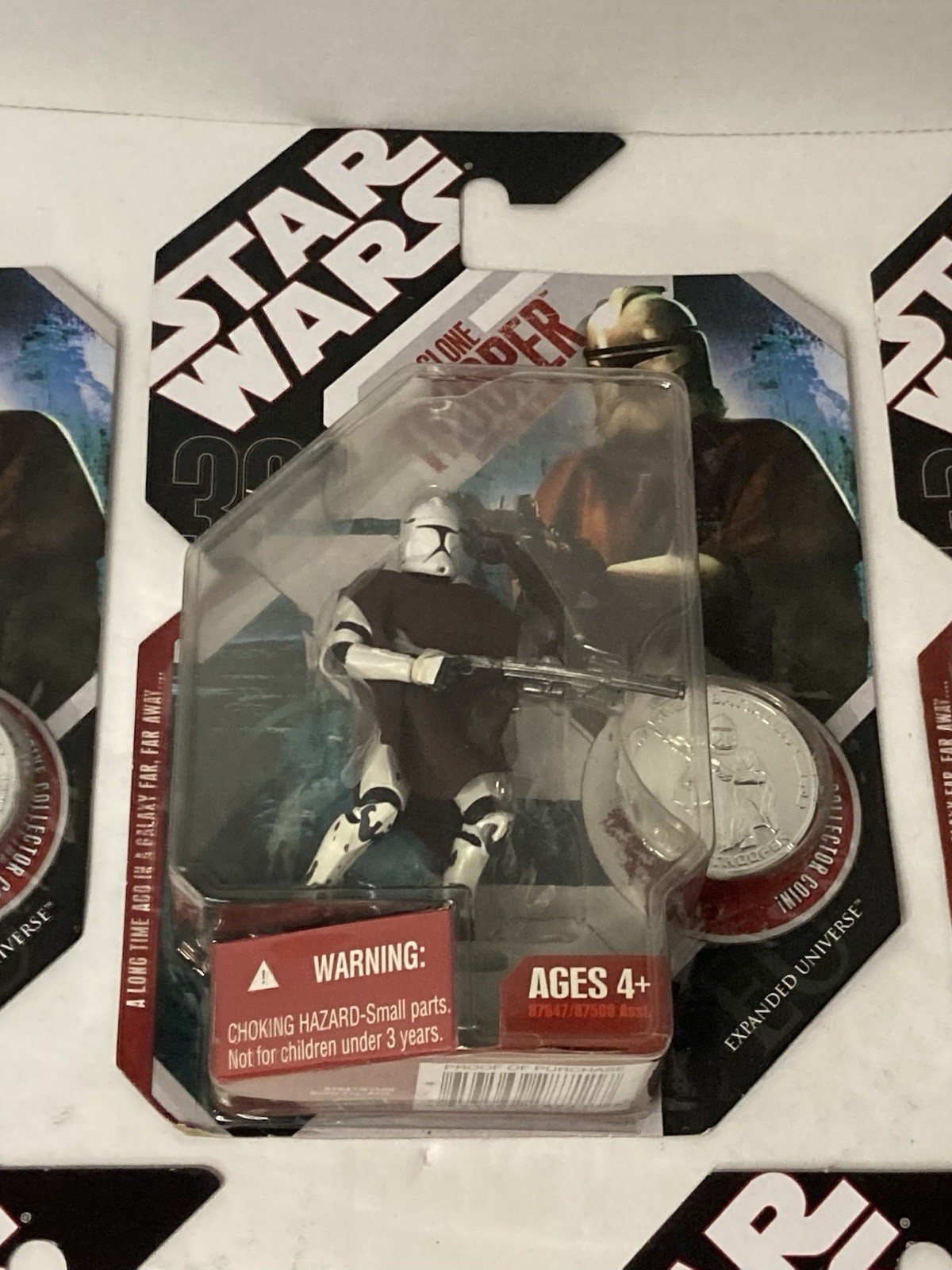 Star Wars 30th Anniversary Clone Trooper Hawkbat Battalion #50 Poncho 2007 New