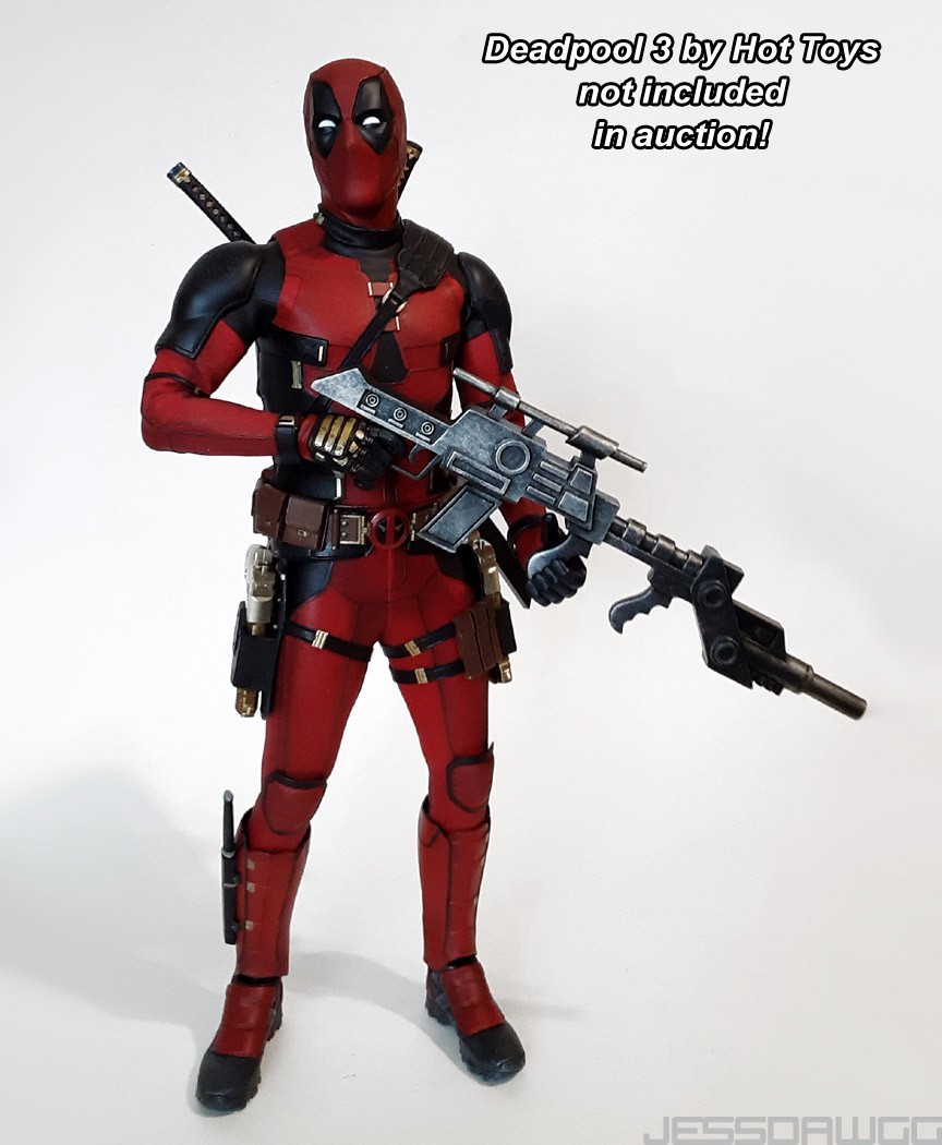 1/6 Sci-Fi blaster rifle for 12&Prime; Figure Star Wars hot Toys Sideshow Trek
