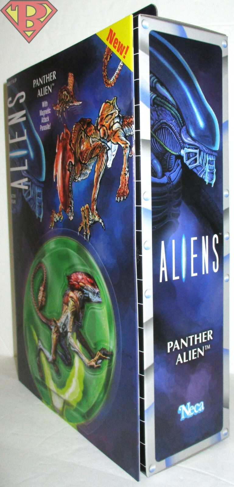 ULTIMATE PANTHER ALIEN Aliens Kenner Tribute 7&Prime; Scale Action Figure Neca 2022