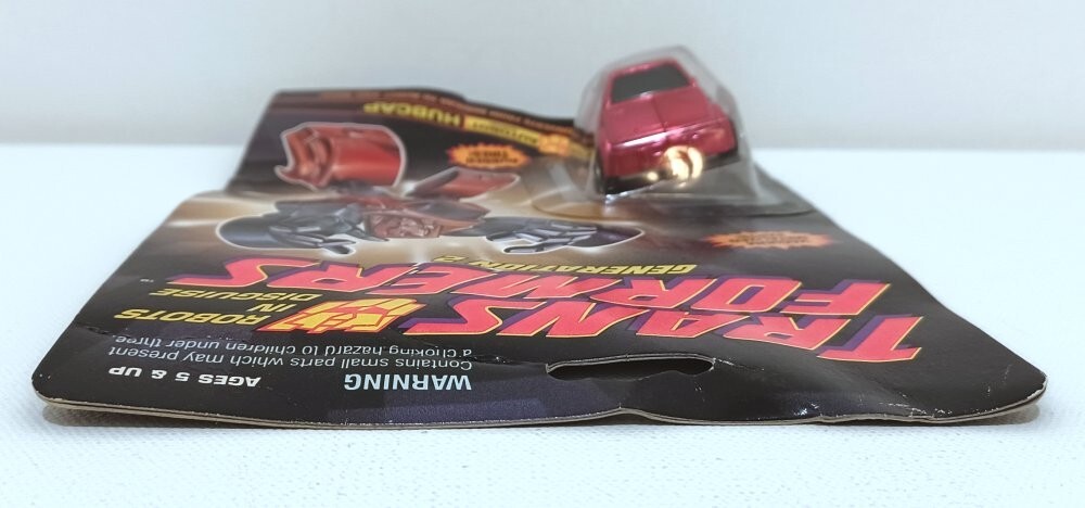 Transformers G2 HUBCAP, 1992, Factory Sealed MOC and Never Opened