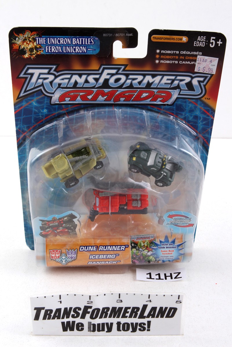 Transformers Armada Mini-Cons Adventure Team Sealed MISB MOSC