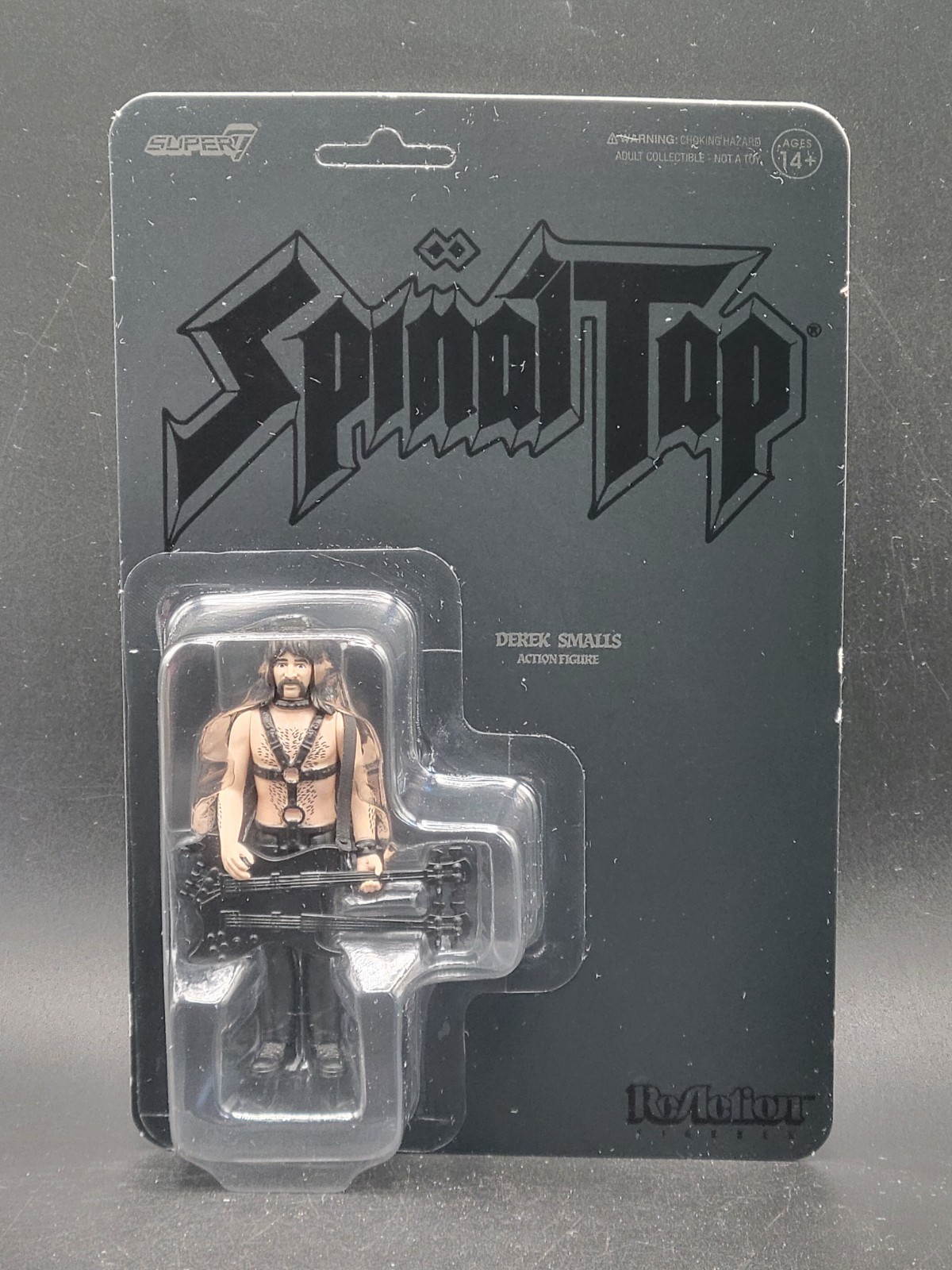 Super7 Reaction Spinal Tap None More Black Complete Set Of 3