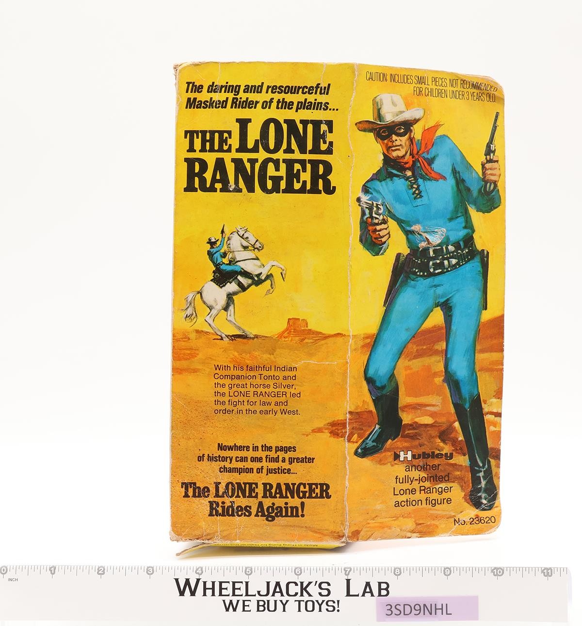 Lone Ranger 100% Complete The Lone Ranger Rides Again 1973 Hubley Action Figure