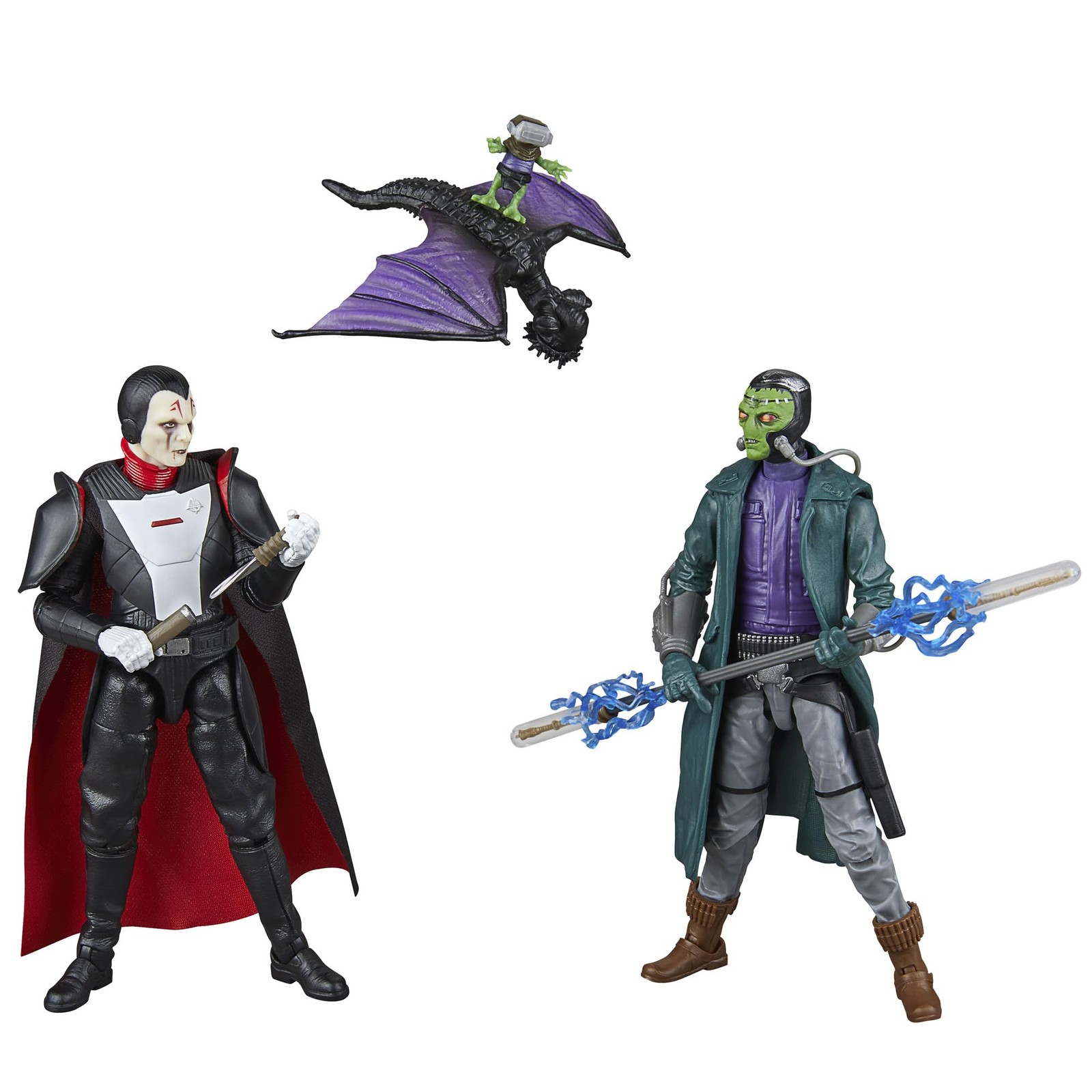 STAR WARS The Black Series Inquisitor & Duros Bounty Hunter, Halloween Edition,
