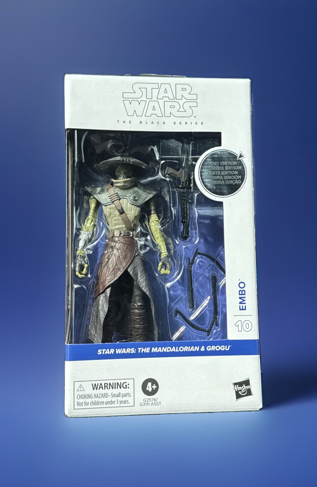 Star Wars: Mandalorian & Grogu The Black Series 10 EMBO First Edition White Box