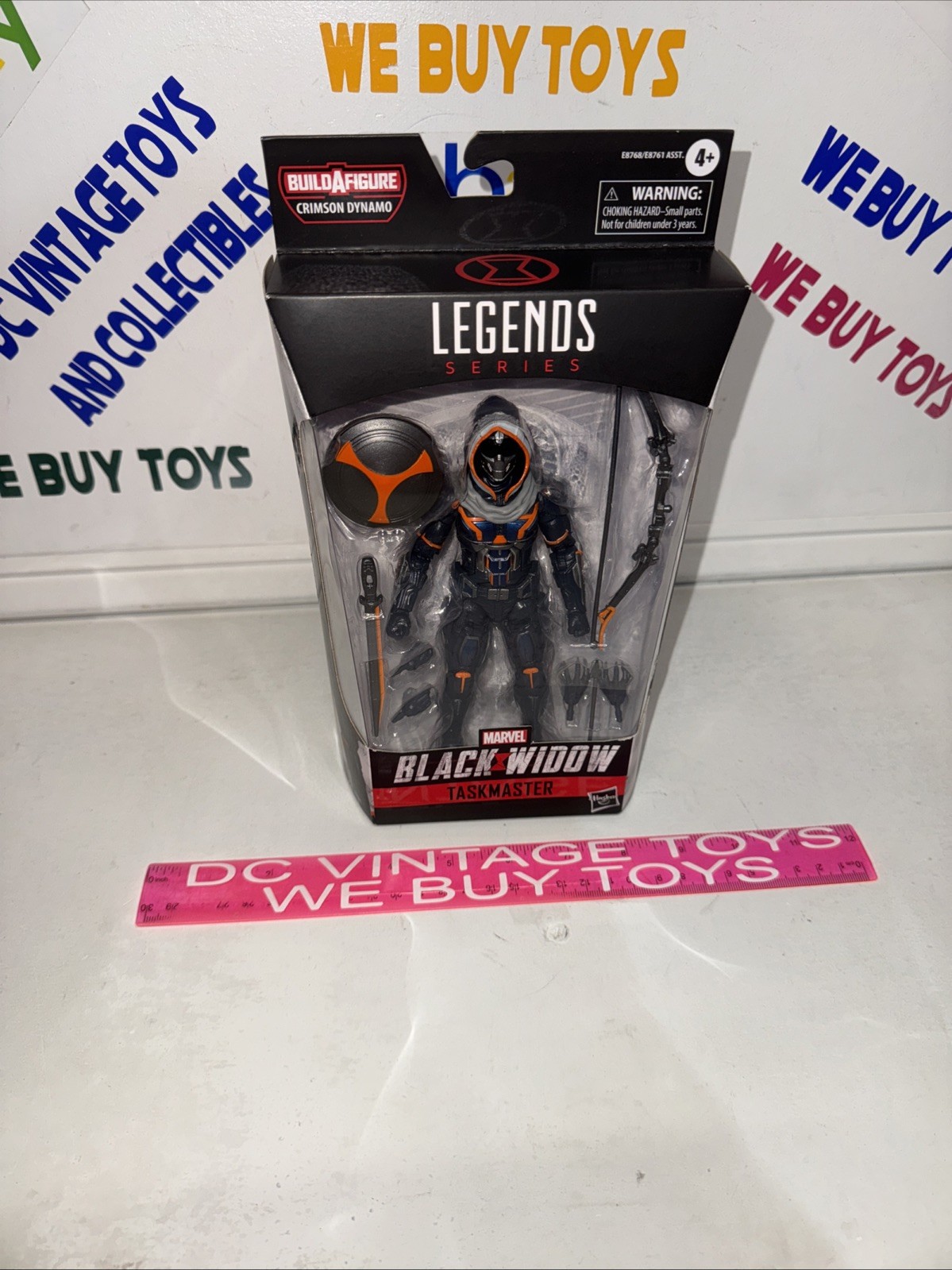 Marvel Legends Black Widow Taskmaster Figure, Crimson Dynamo BAF MISB 🔥