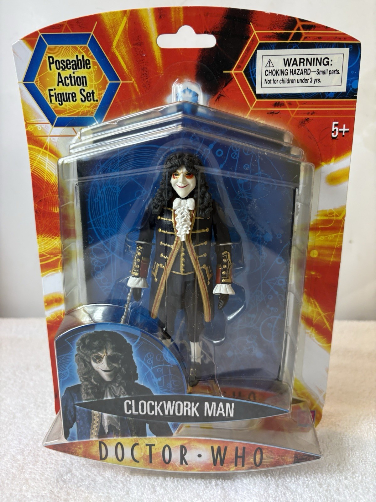 Doctor Who Clockwork Man Poseable Action Figure Series 2 BBC New Sealed