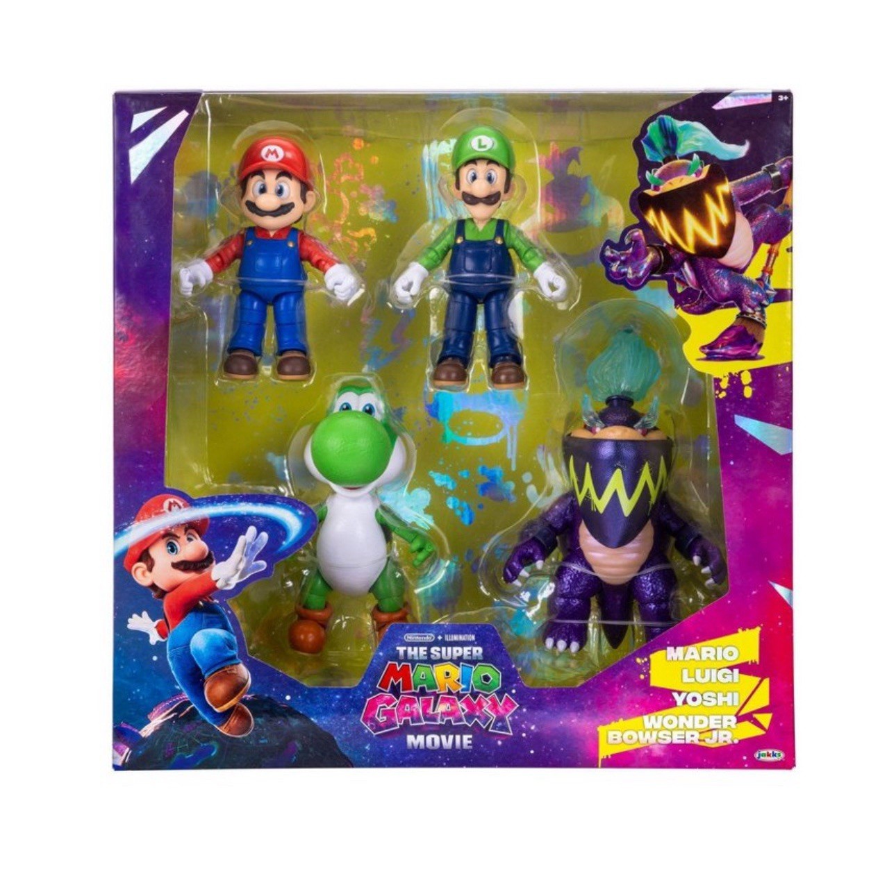 The Super Mario Galaxy Movie 5” Figure Multi-Pack Target Exclusive Jakks Pacific