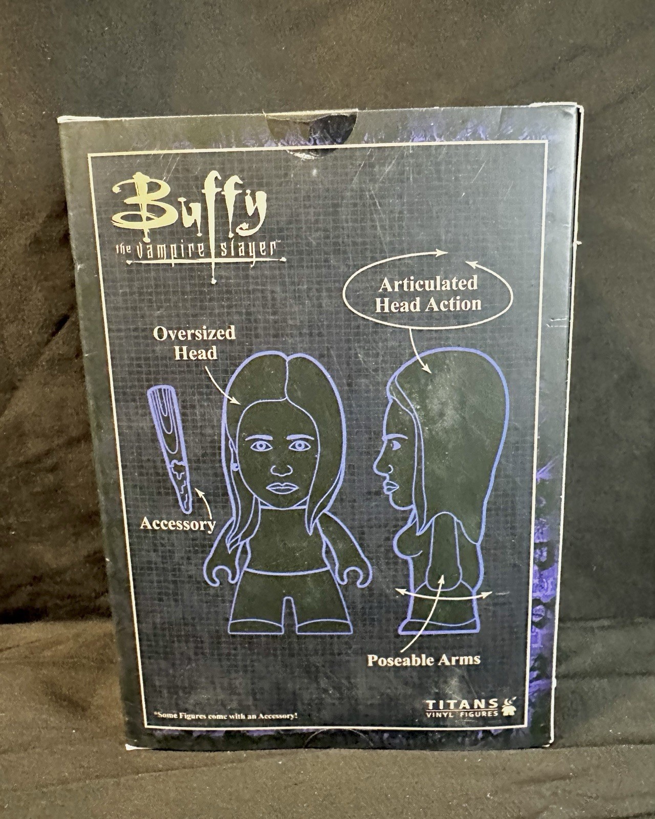 Titans Buffy the Vampire Slayer SPIKE Bloody 4.5&Prime; Vinyl Figure Horror Block