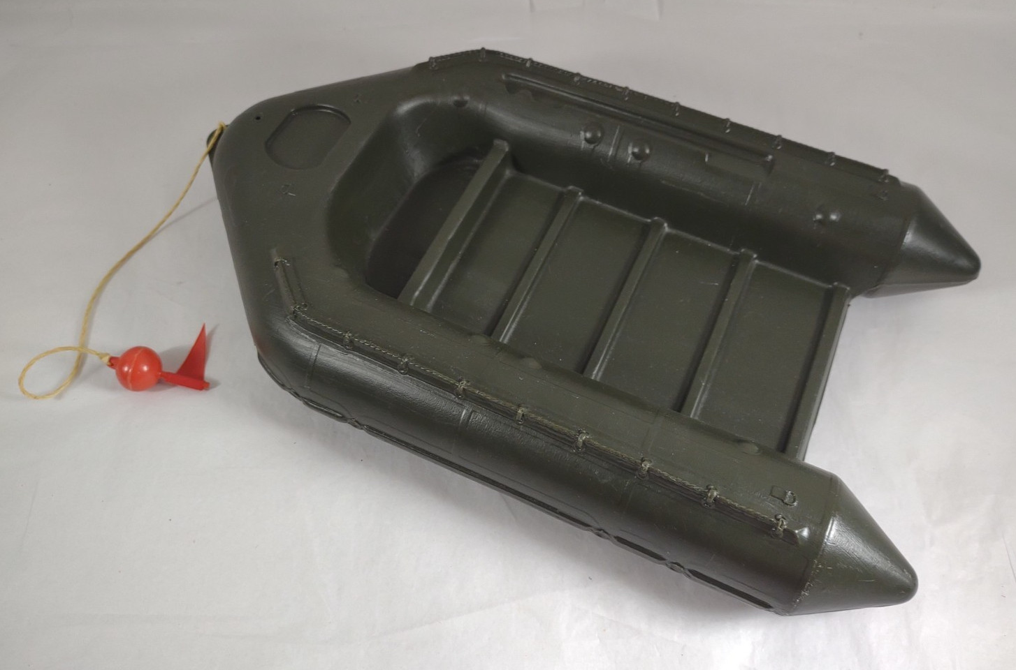 1975 G.I. Joe Action Figure Hard Plastic Scuba Diver Life Raft Accessory B5