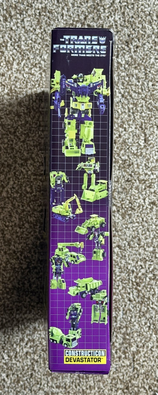 Transformers G1 Reissue Combiner Devastator Walmart Exclusive 2018